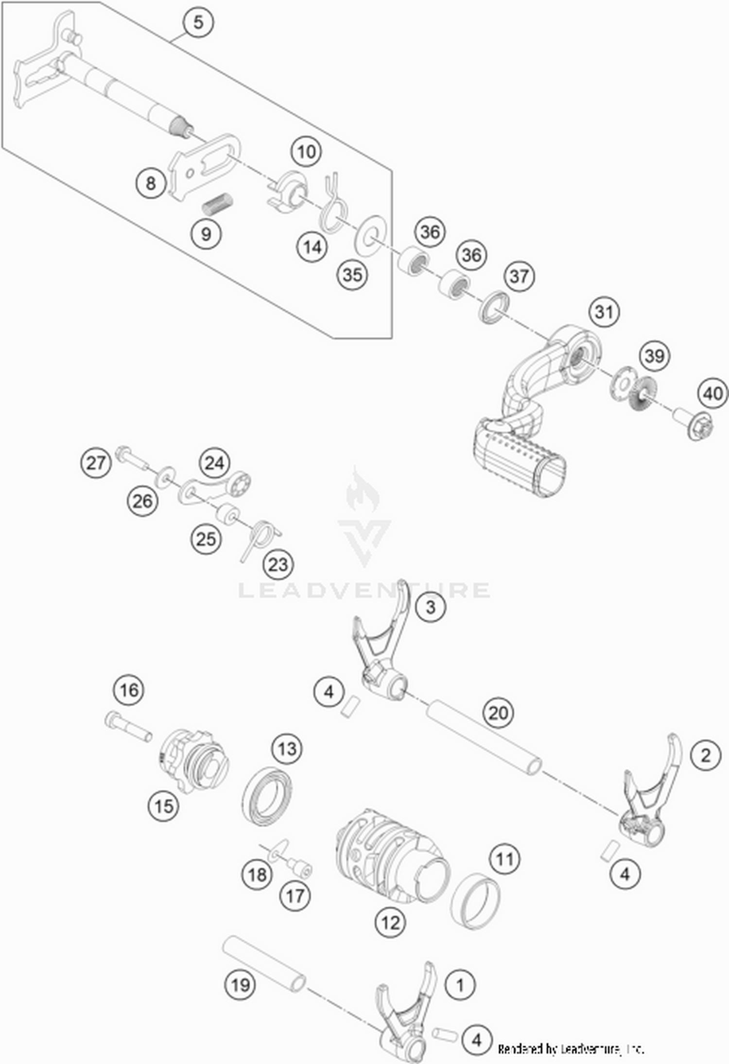34 SHIFTING MECHANISM