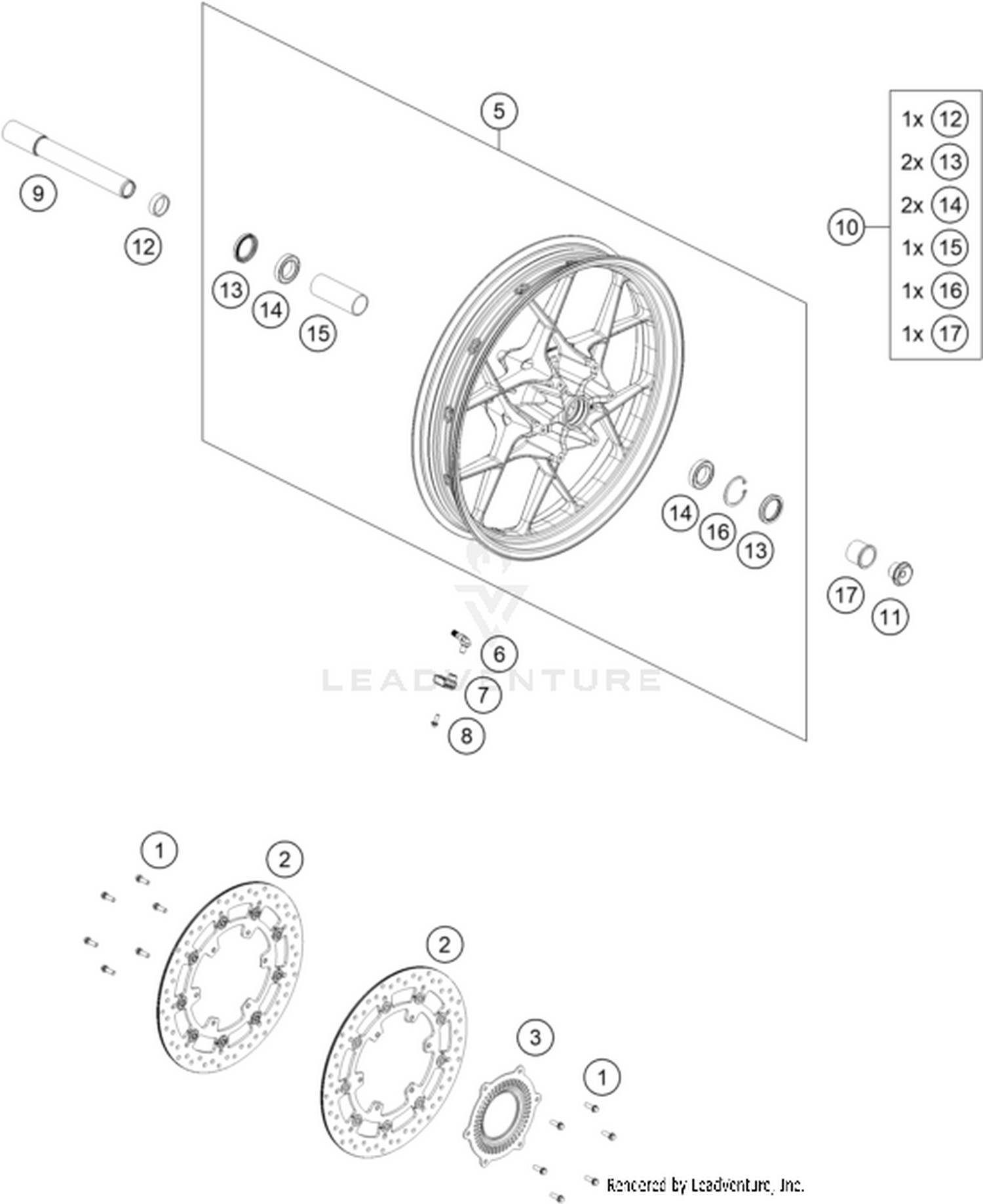 09 FRONT WHEEL