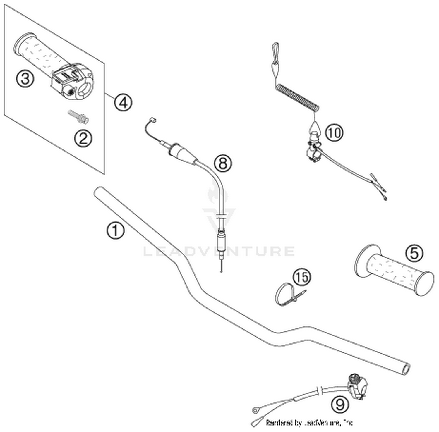 02 HANDLEBAR, CONTROLS