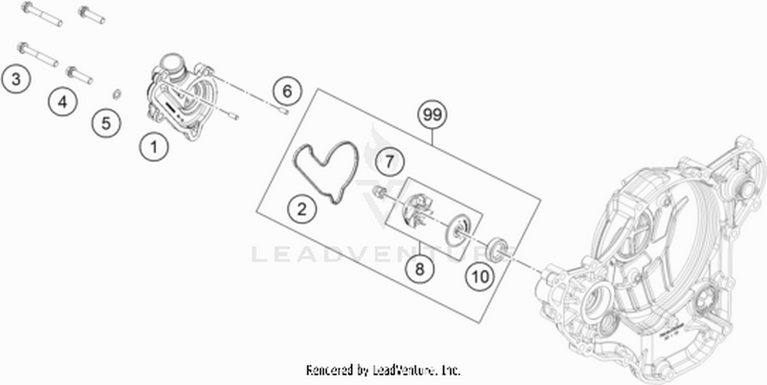 35 WATER PUMP