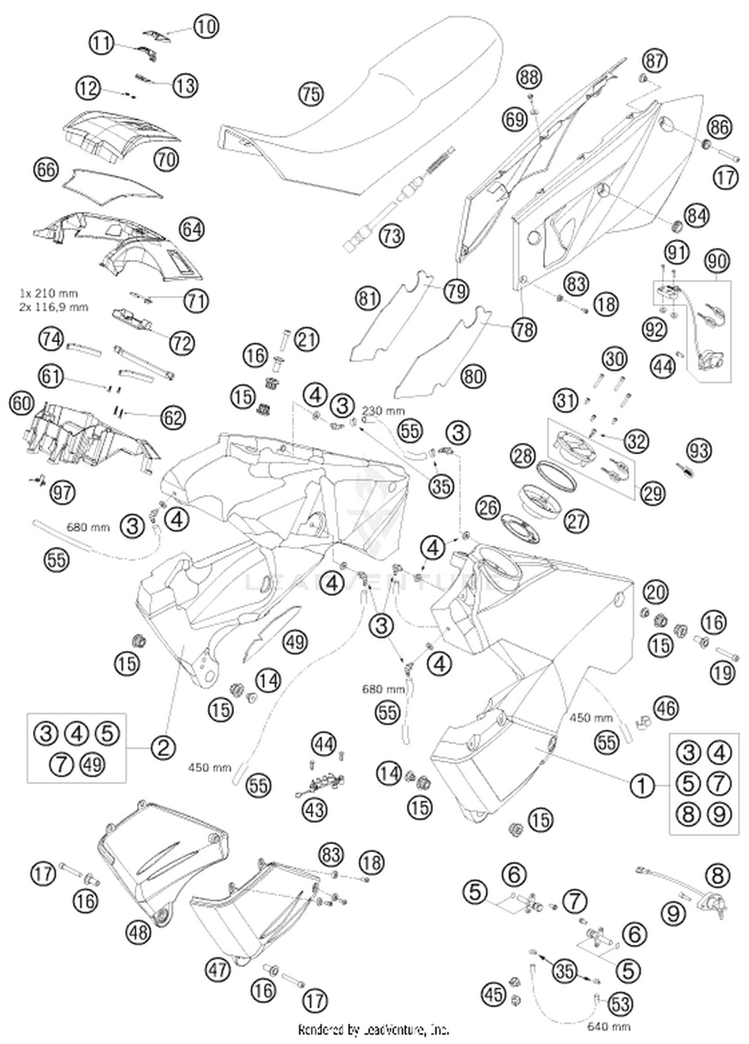 07 TANK, SEAT