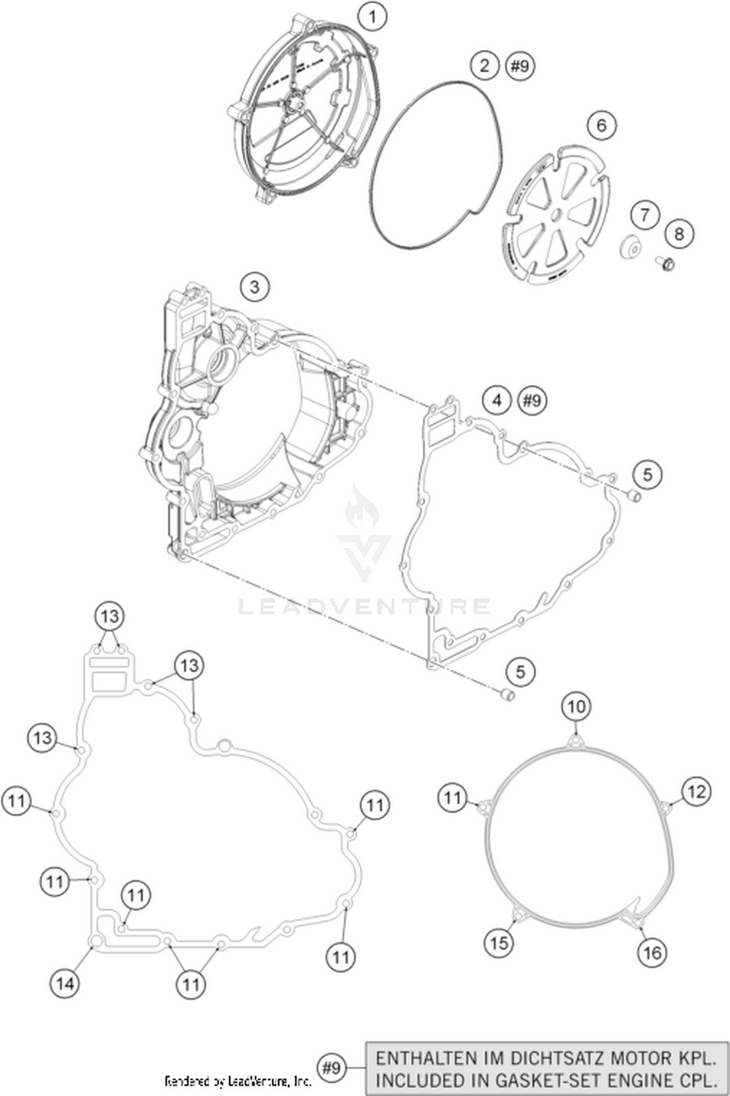30 CLUTCH COVER