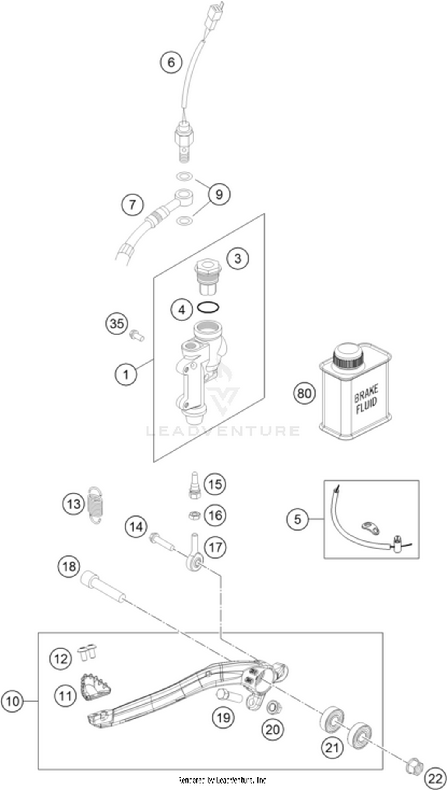 13 REAR BRAKE CONTROL