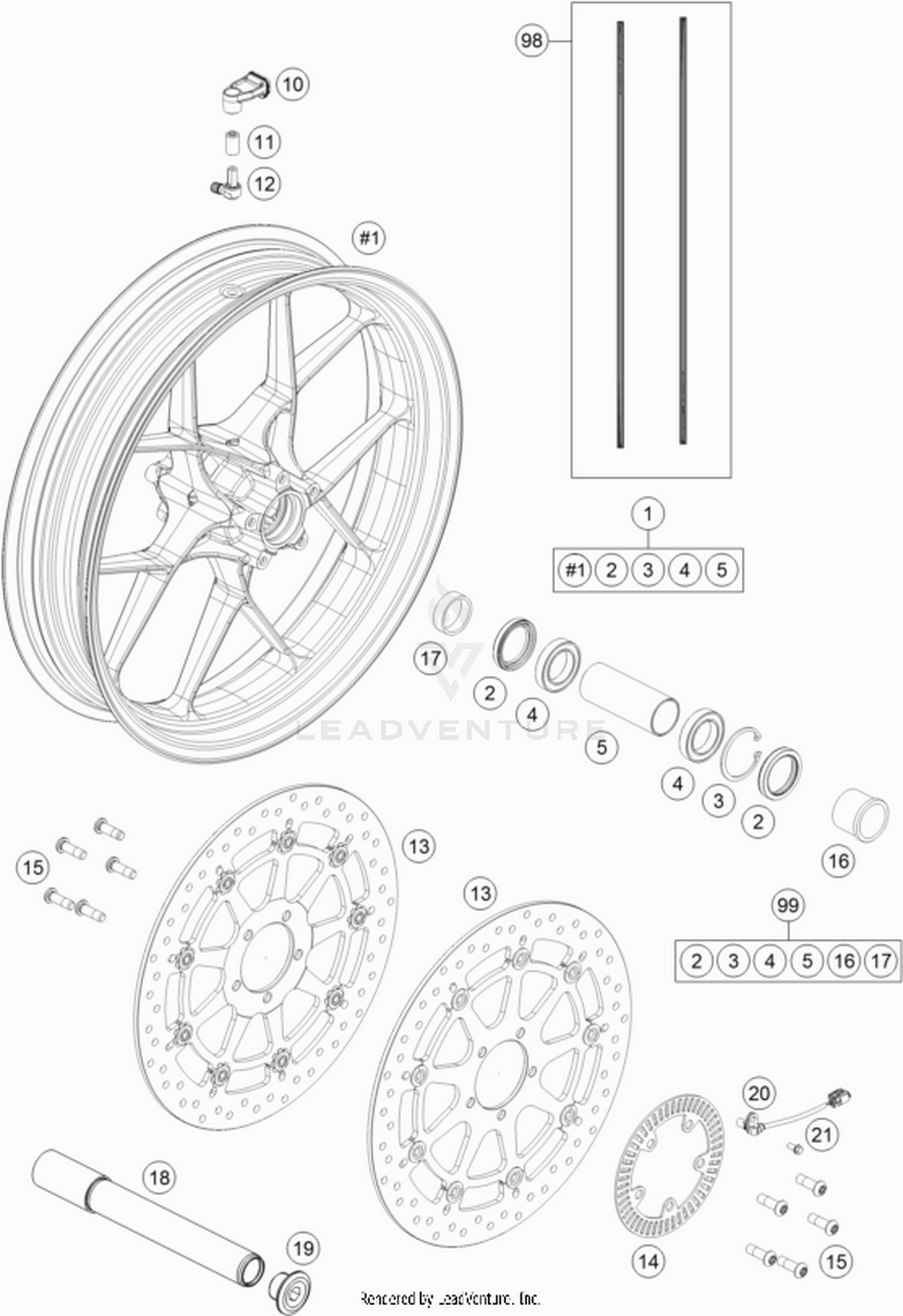 09 FRONT WHEEL