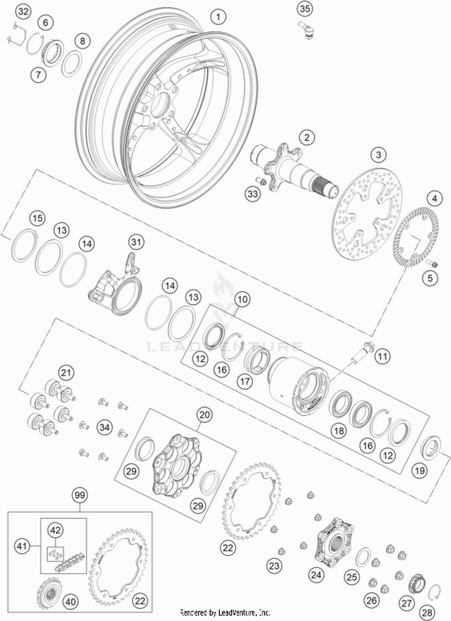 10 REAR WHEEL