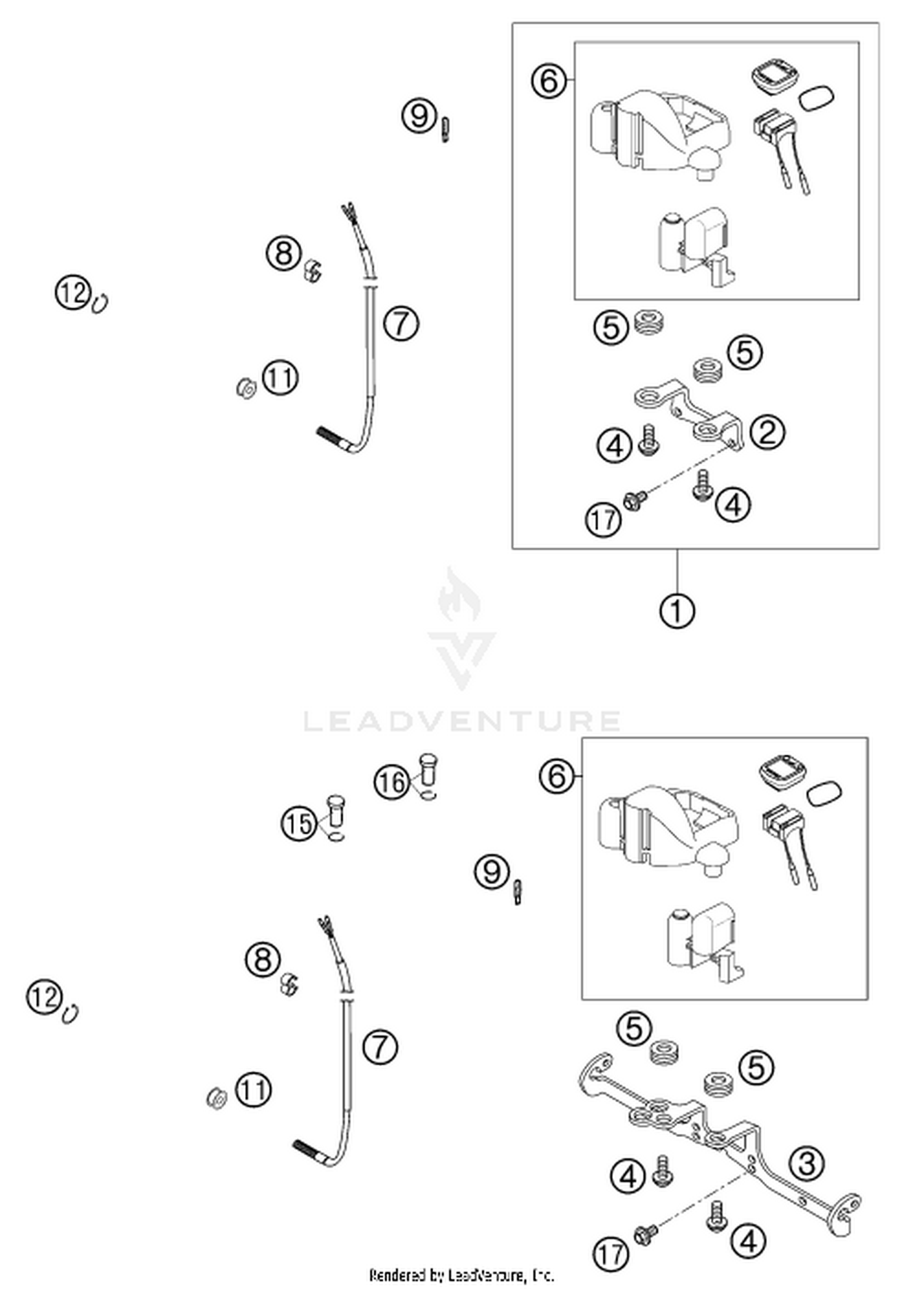 14 INSTRUMENTS / LOCK SYSTEM