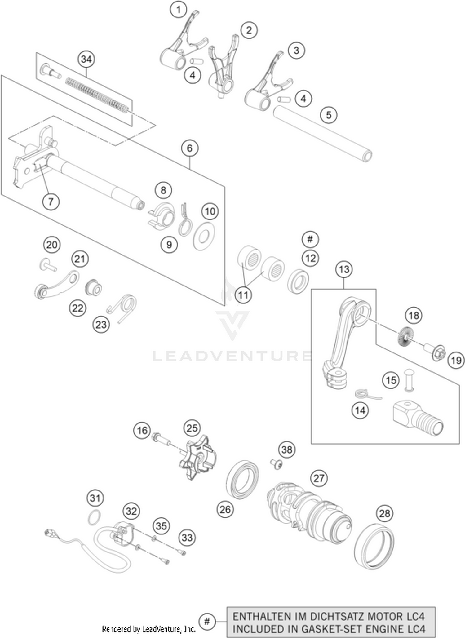 34 SHIFTING MECHANISM