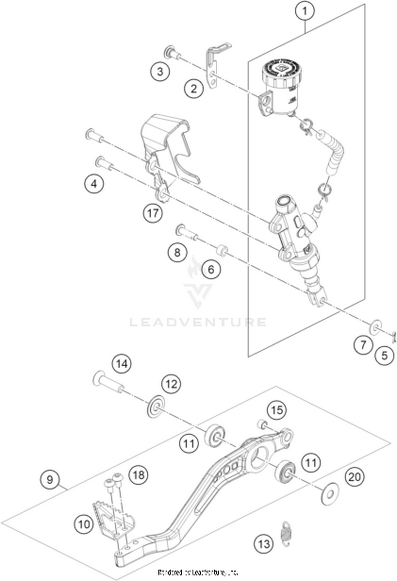 13 REAR BRAKE CONTROL