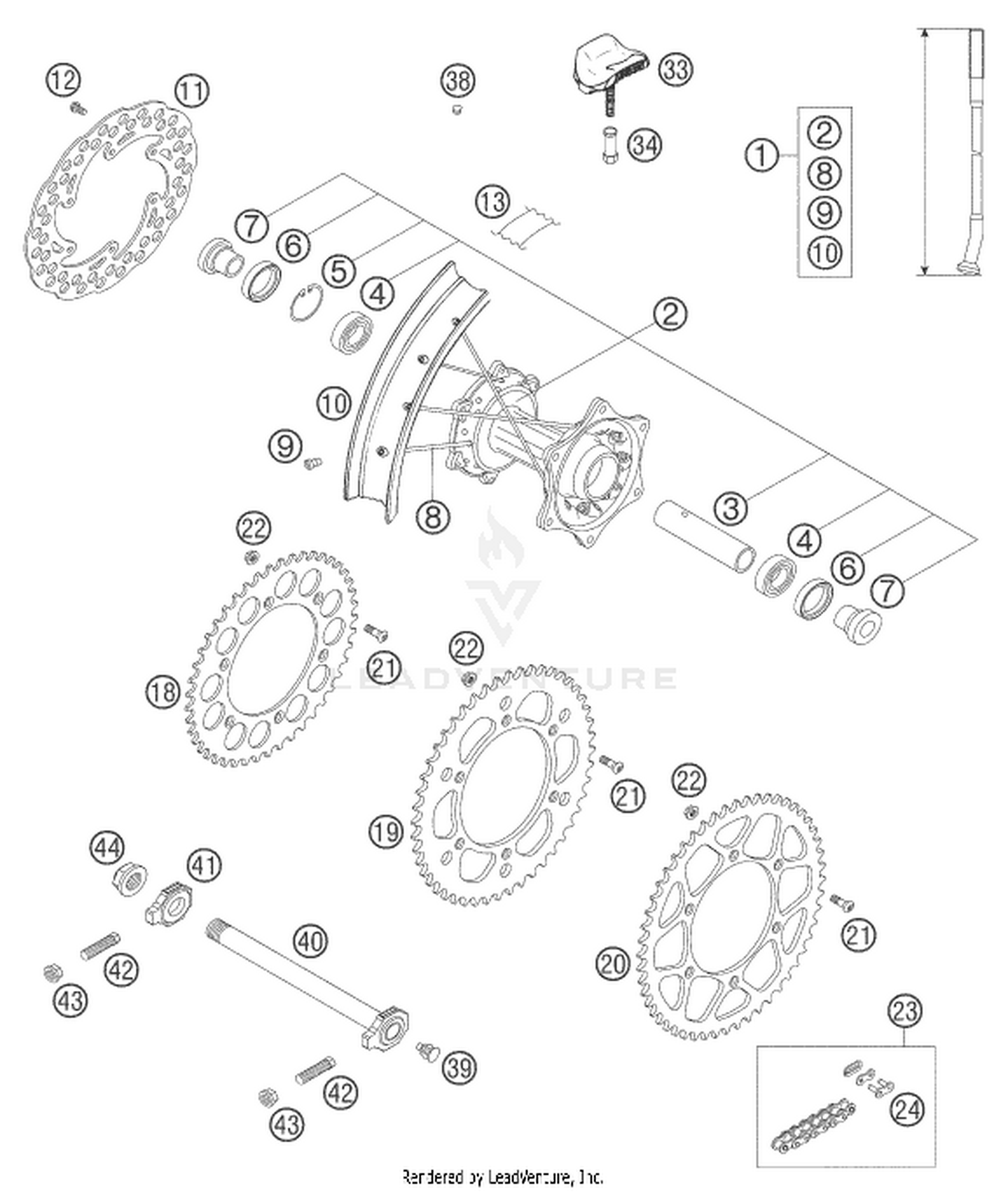 10 REAR WHEEL
