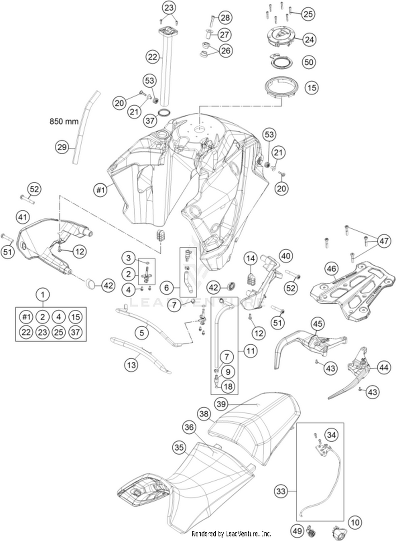 07 TANK, SEAT