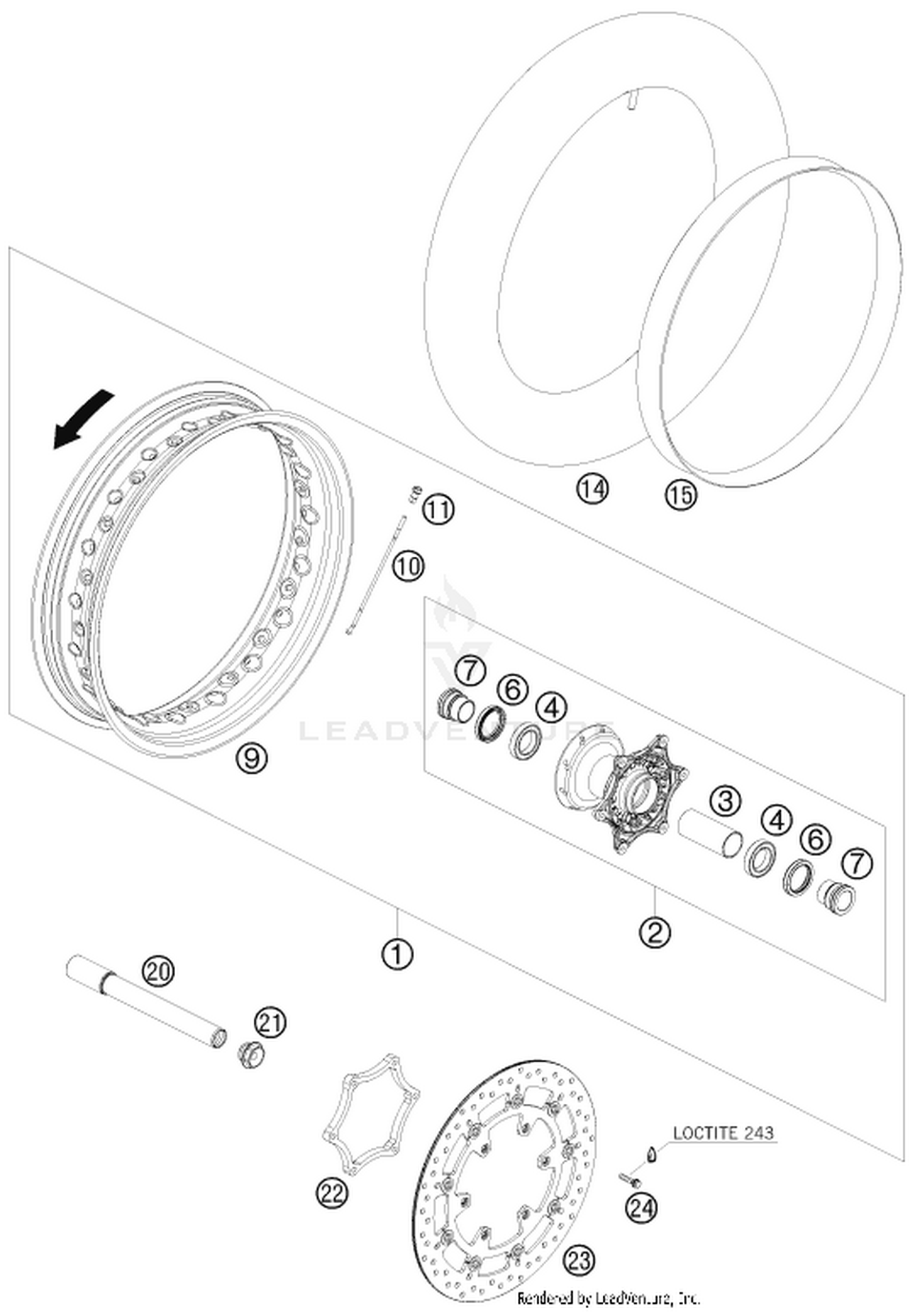 09 FRONT WHEEL