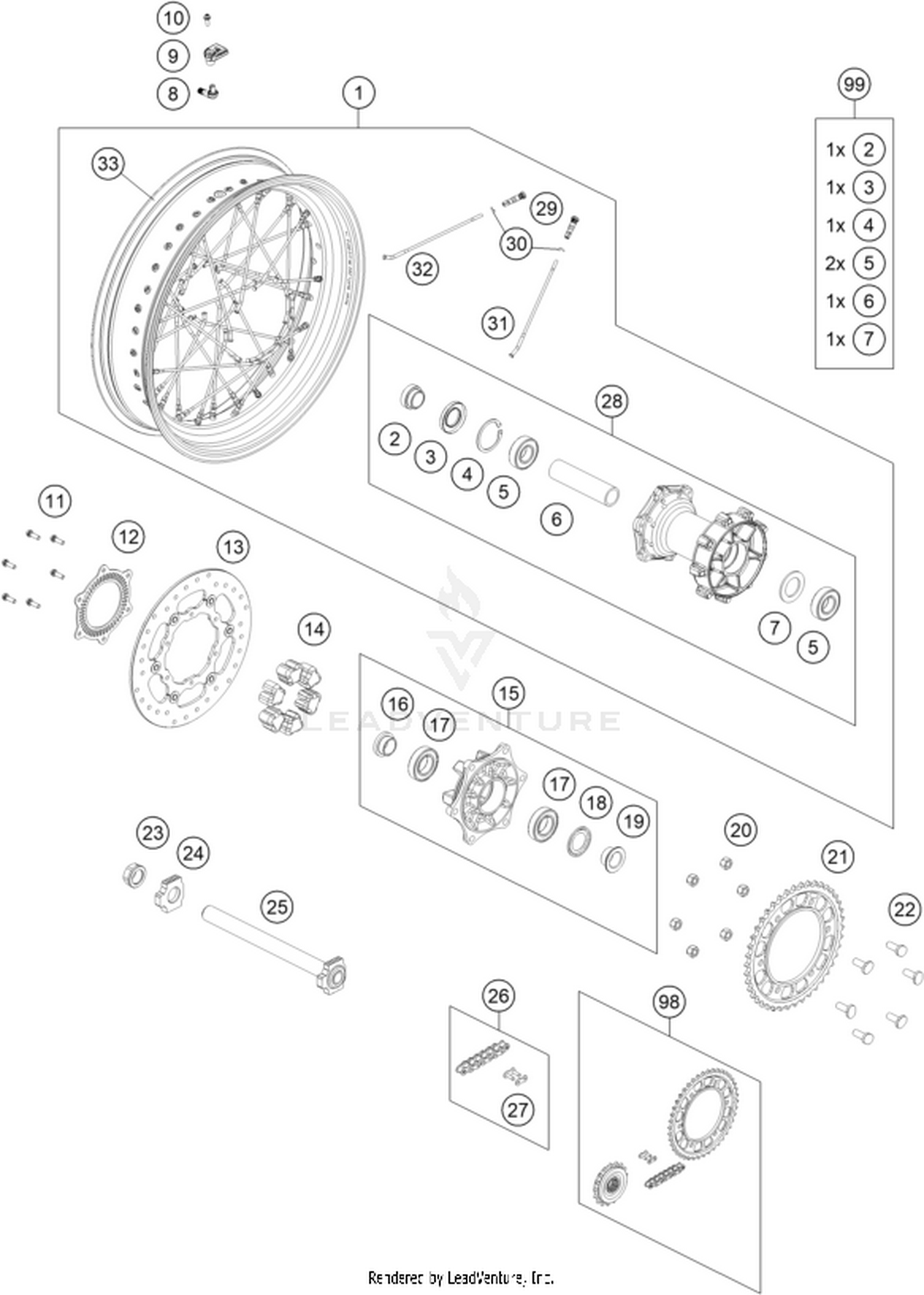 10 REAR WHEEL