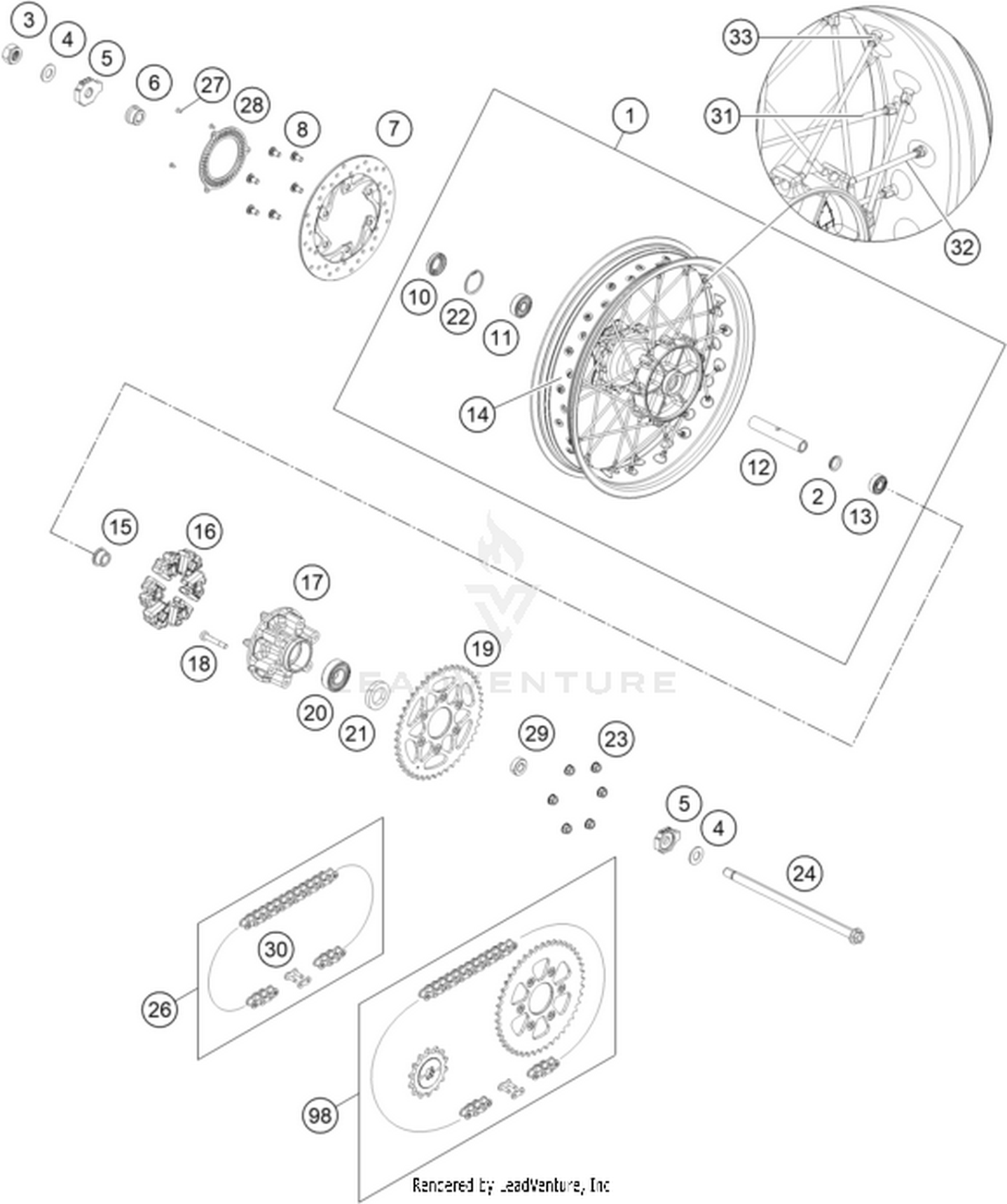 10 REAR WHEEL