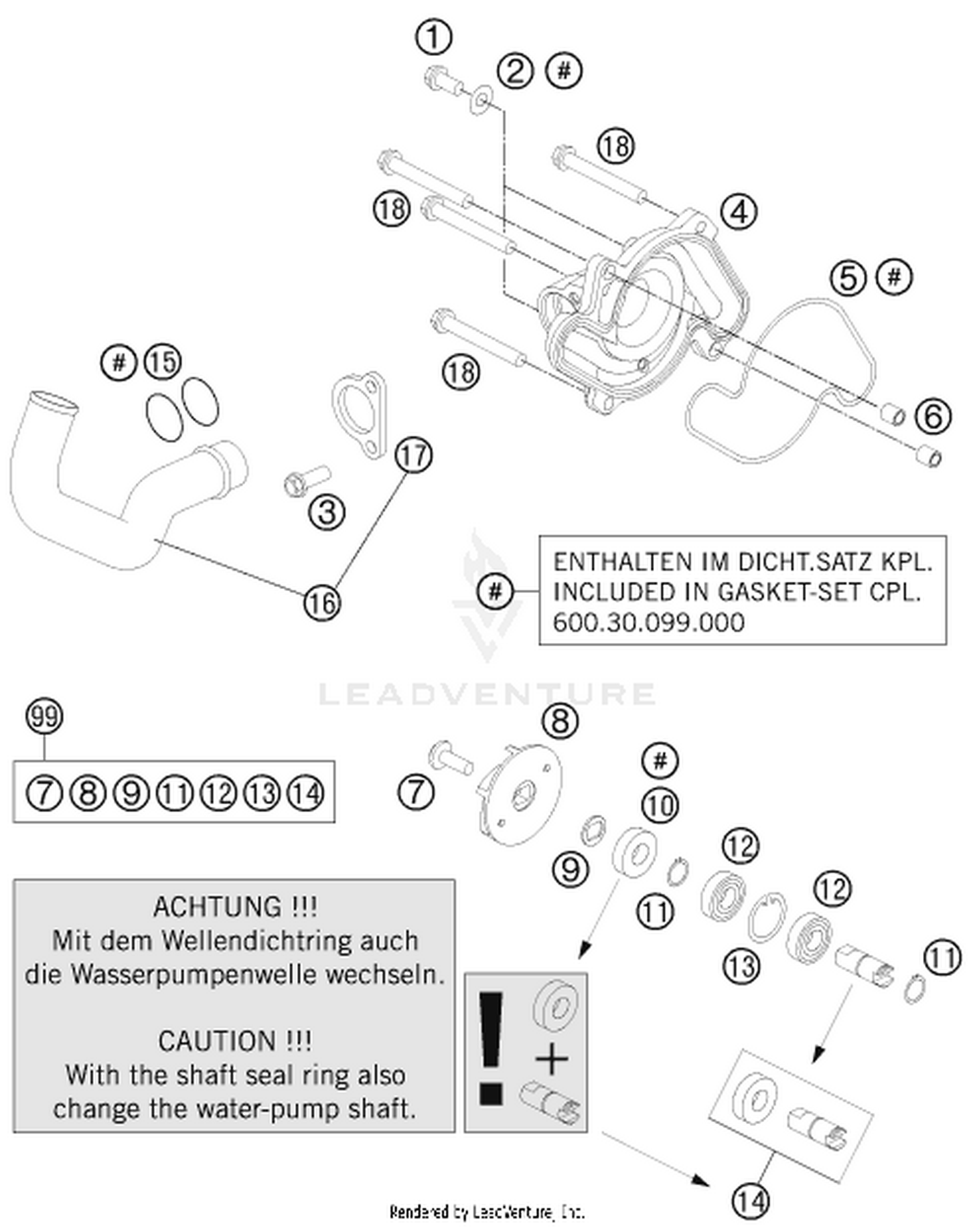35 WATER PUMP