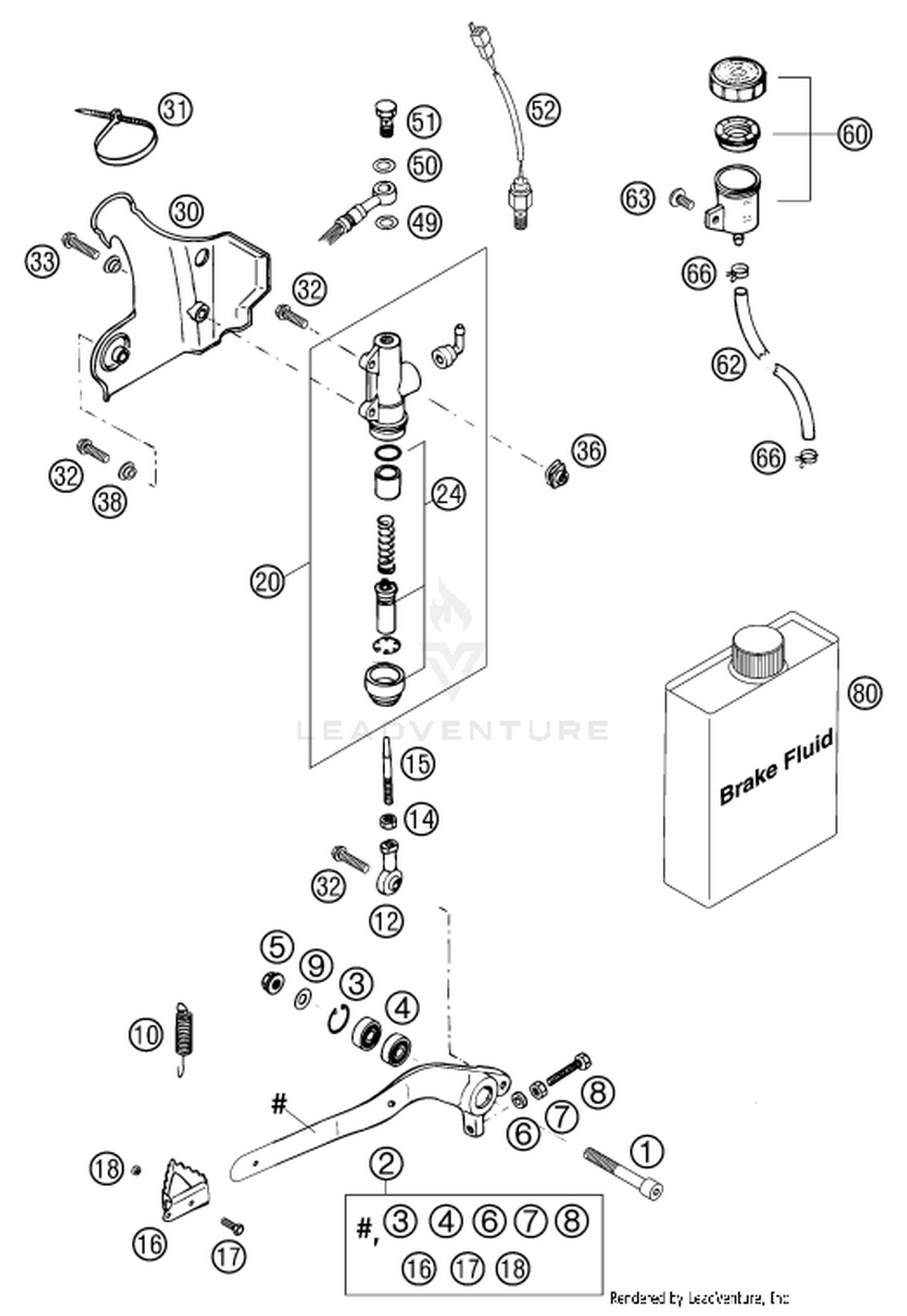 13 REAR BRAKE CONTROL