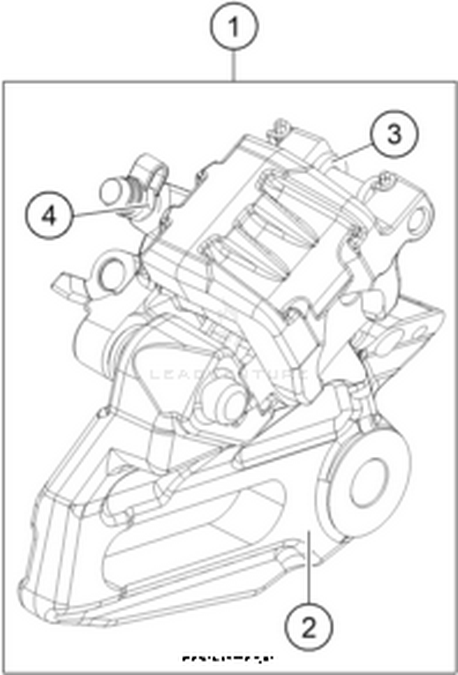 13 REAR BRAKE CALIPER