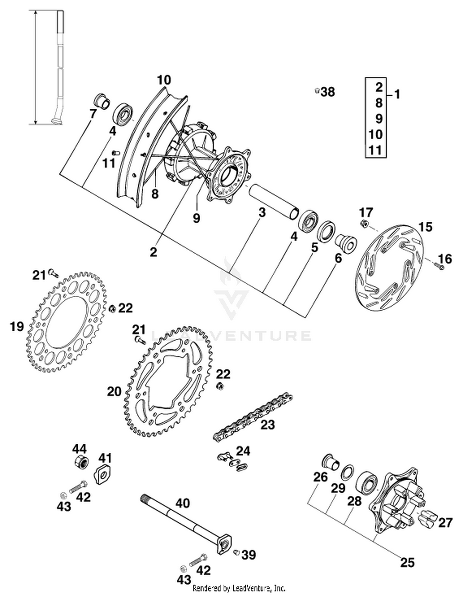 10 REAR WHEEL