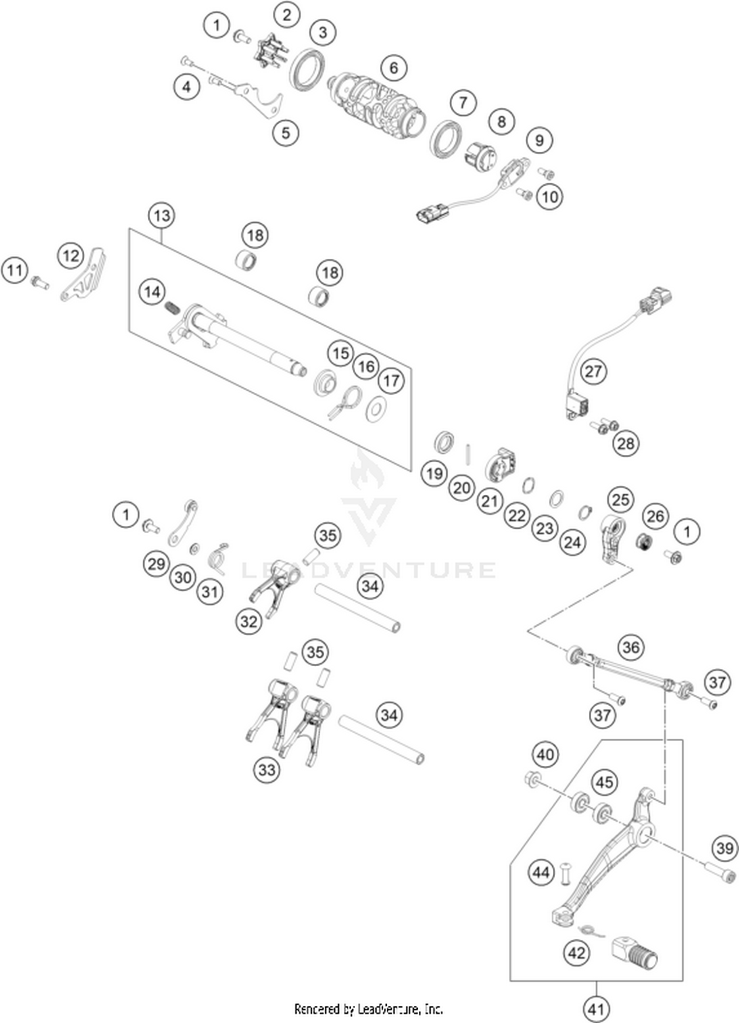 34 SHIFTING MECHANISM