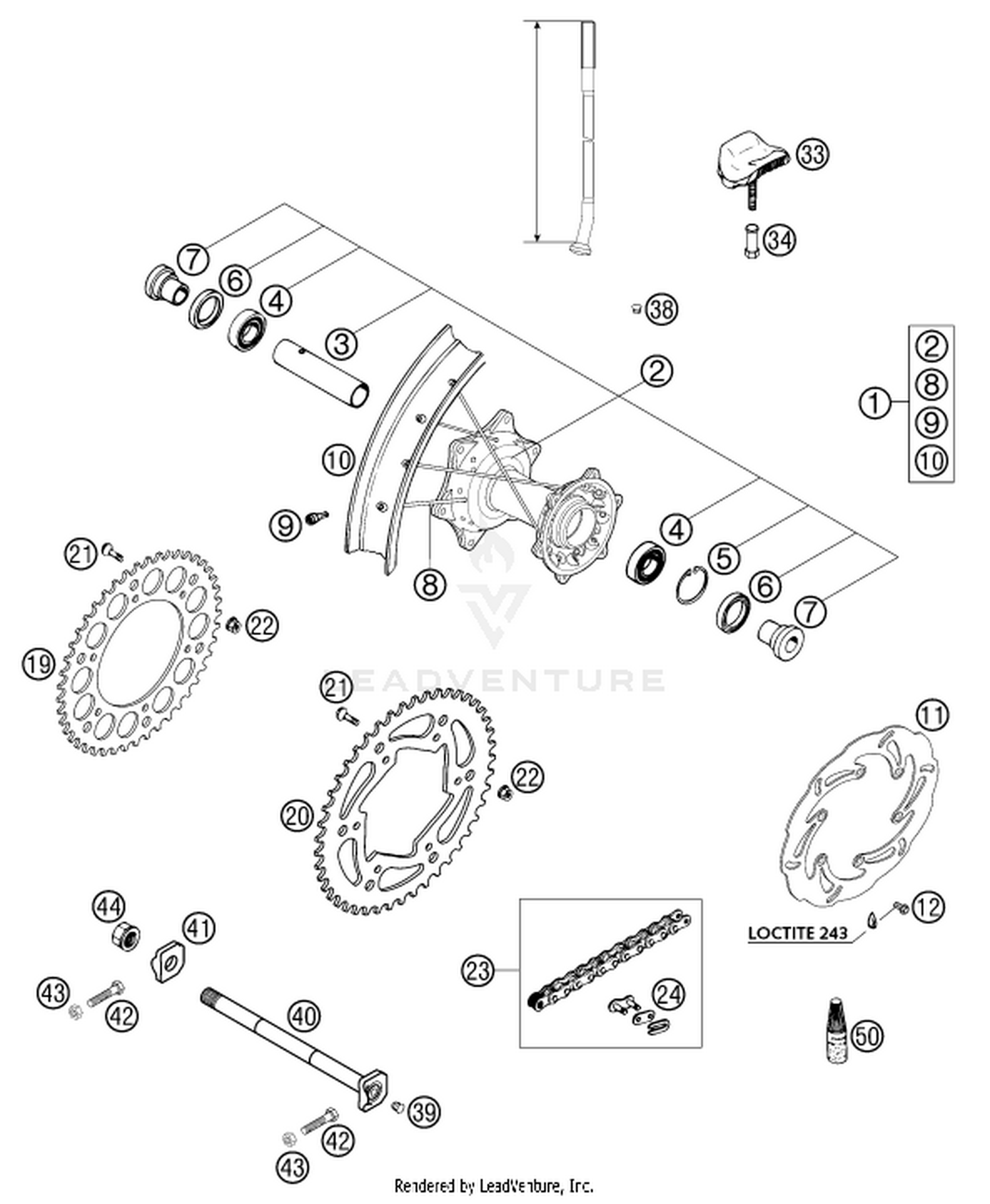 10 REAR WHEEL