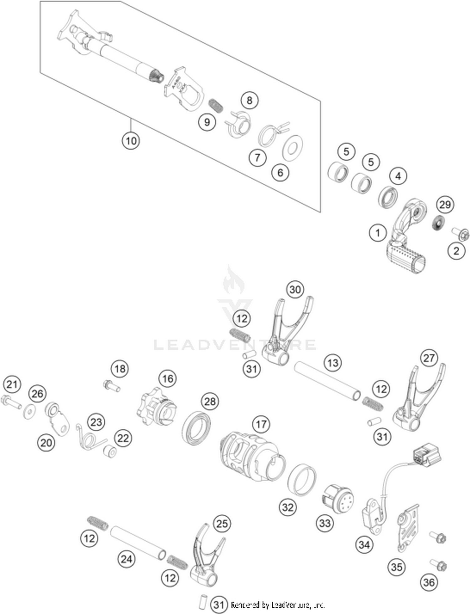34 SHIFTING MECHANISM