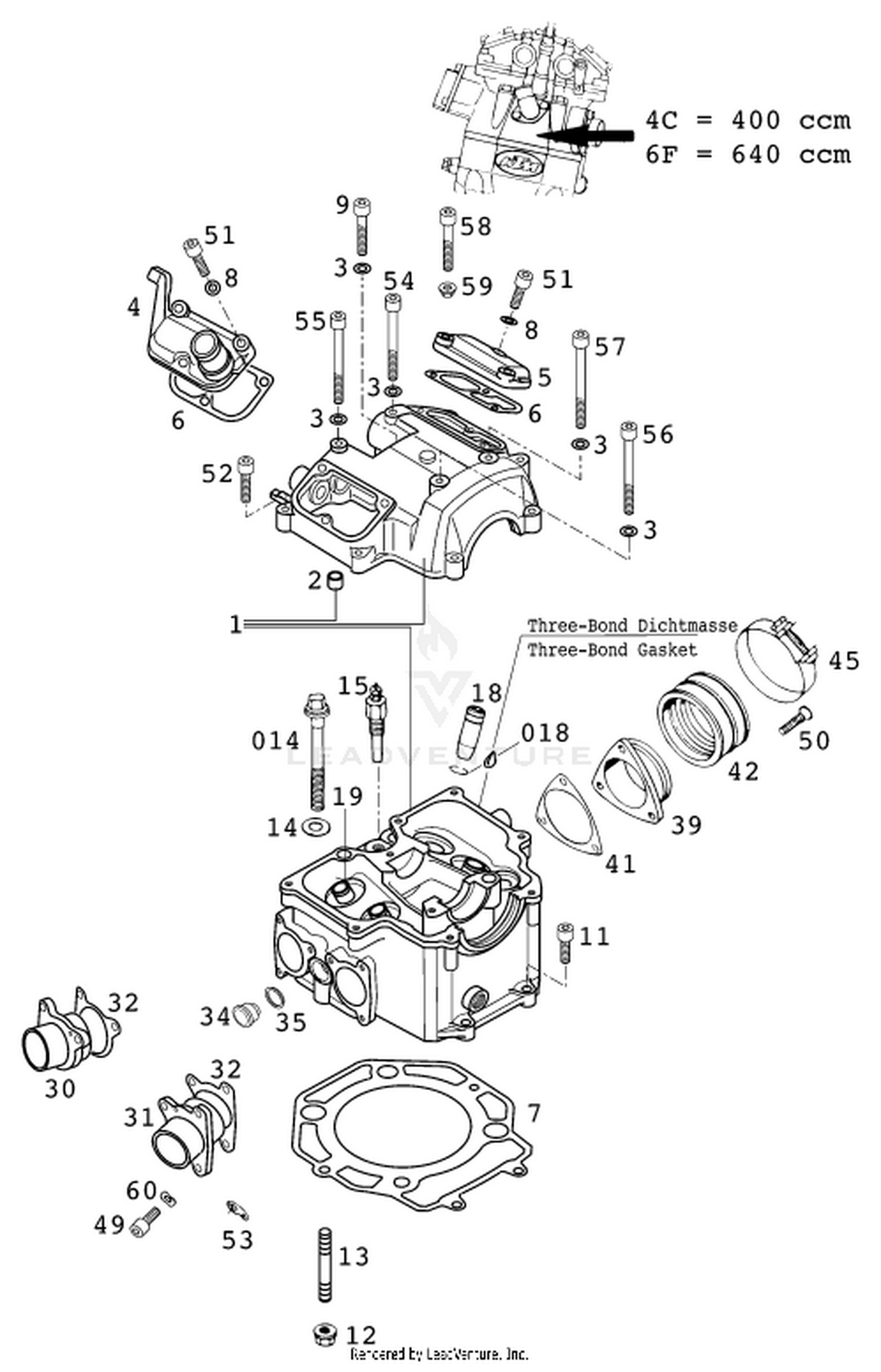 36 CYLINDER HEAD