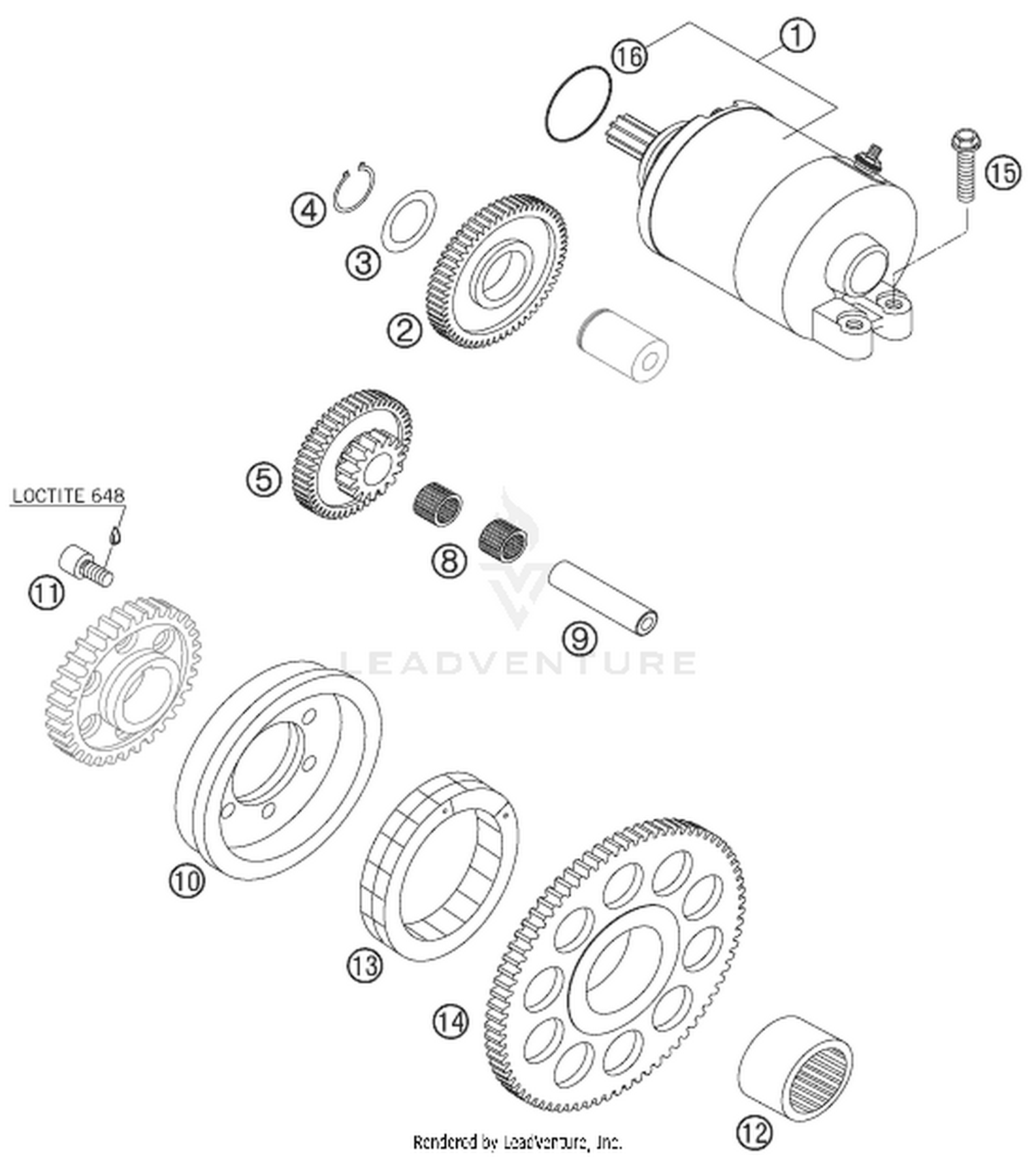 40 ELECTRIC STARTER
