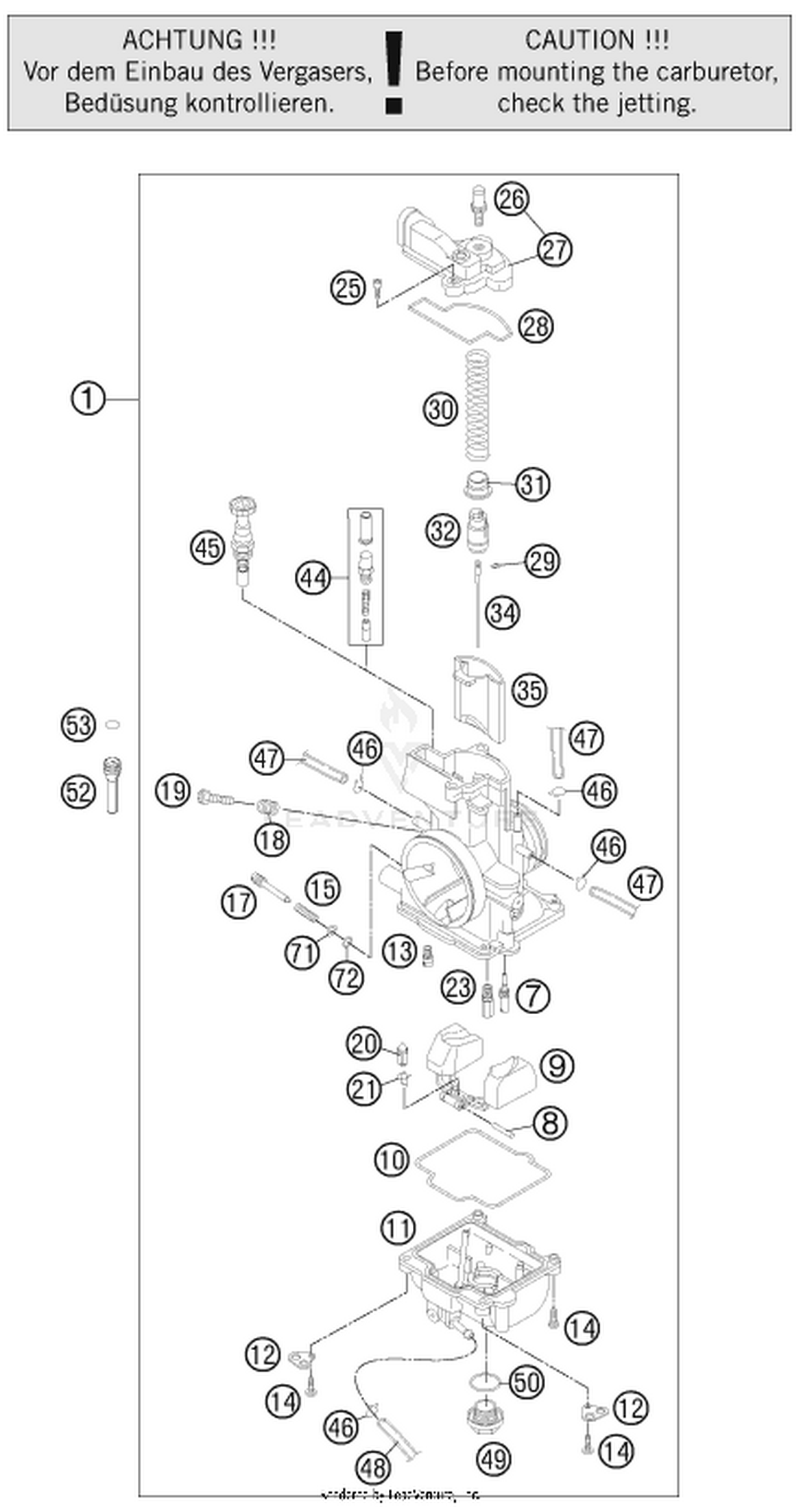 Assembly diagram