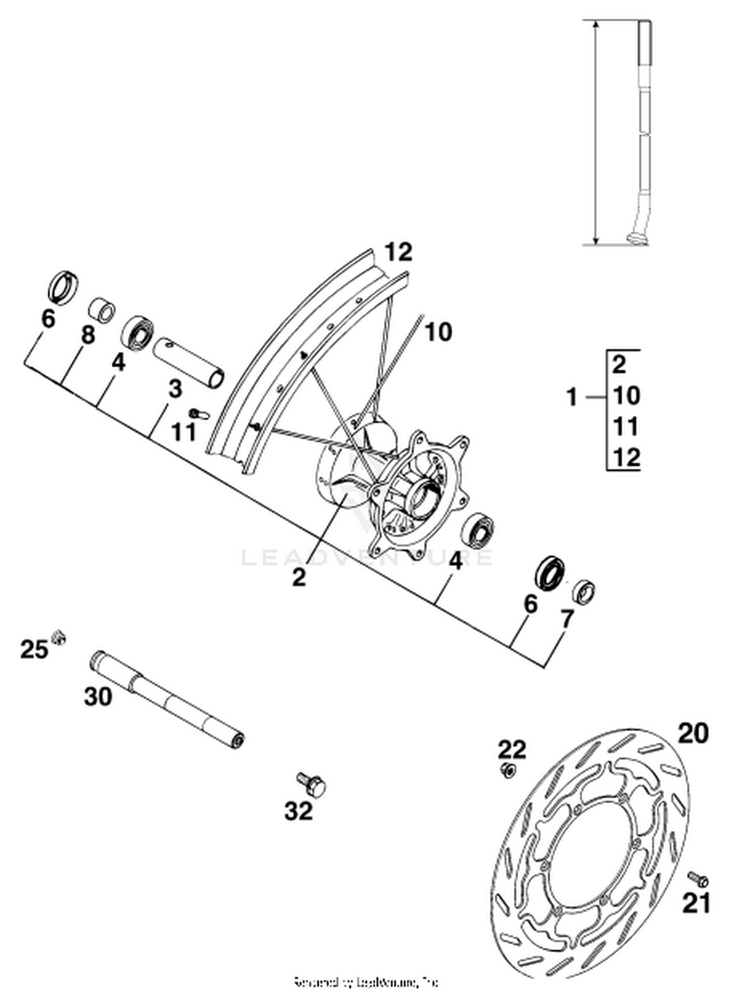 09 FRONT WHEEL