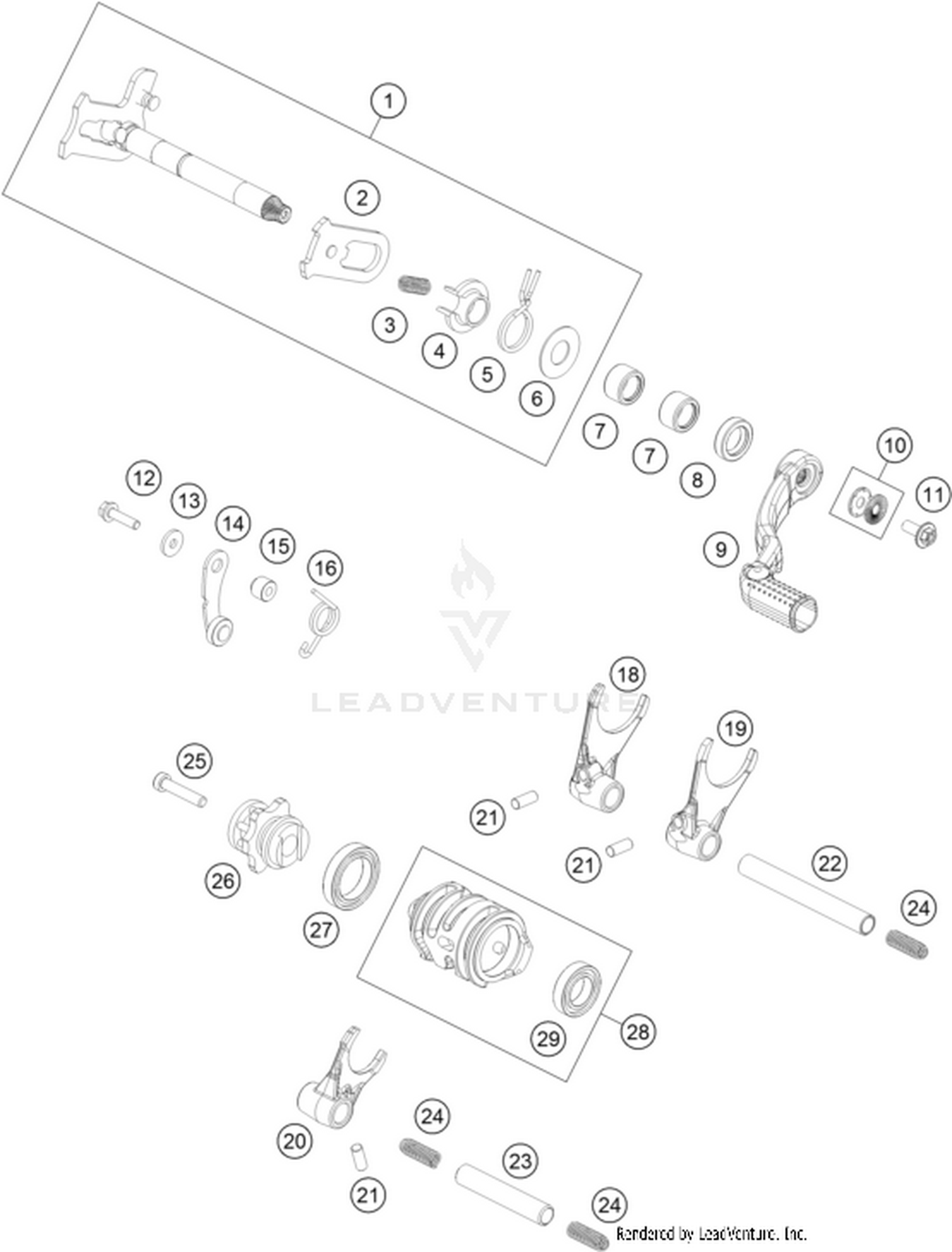 34 SHIFTING MECHANISM