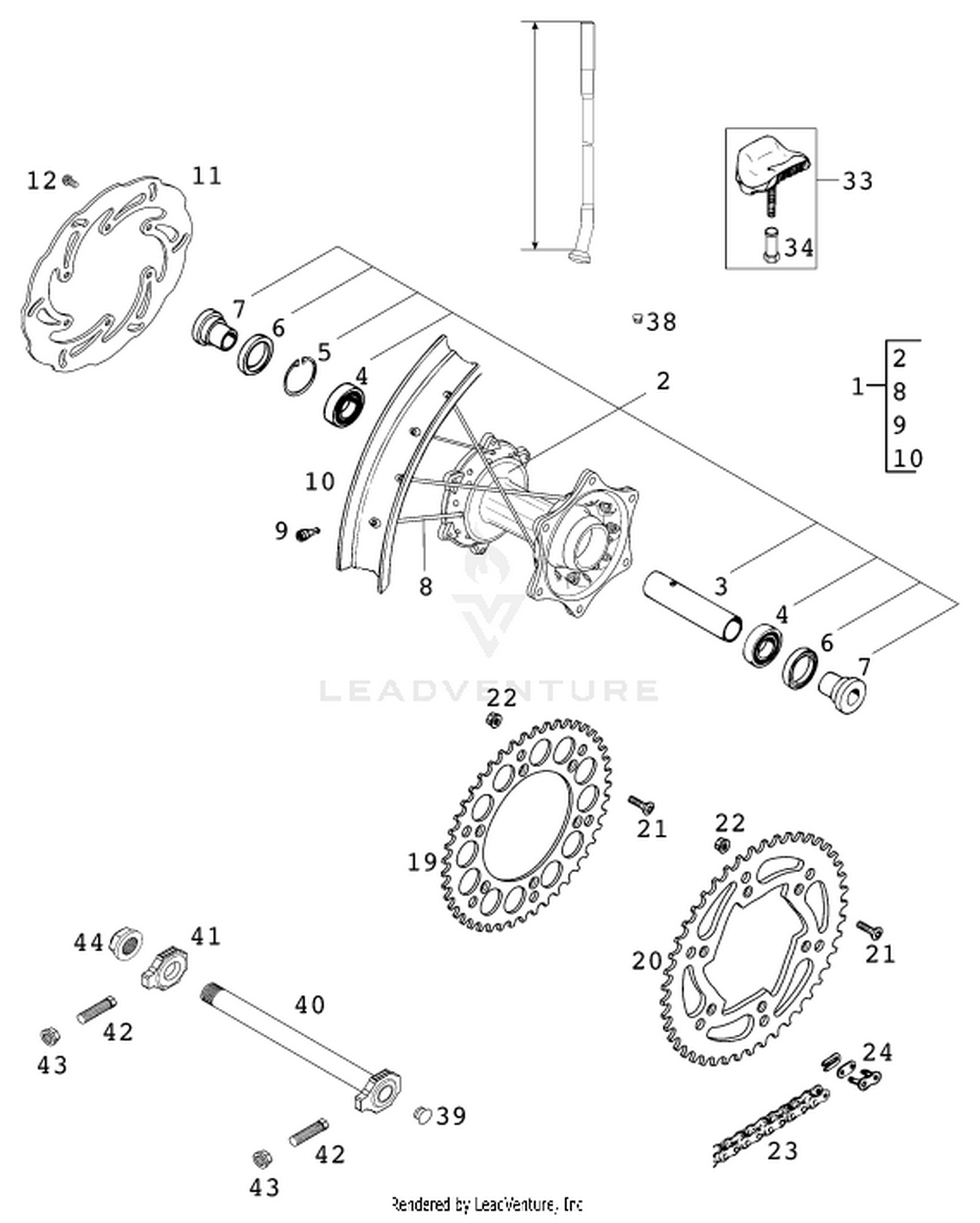 10 REAR WHEEL