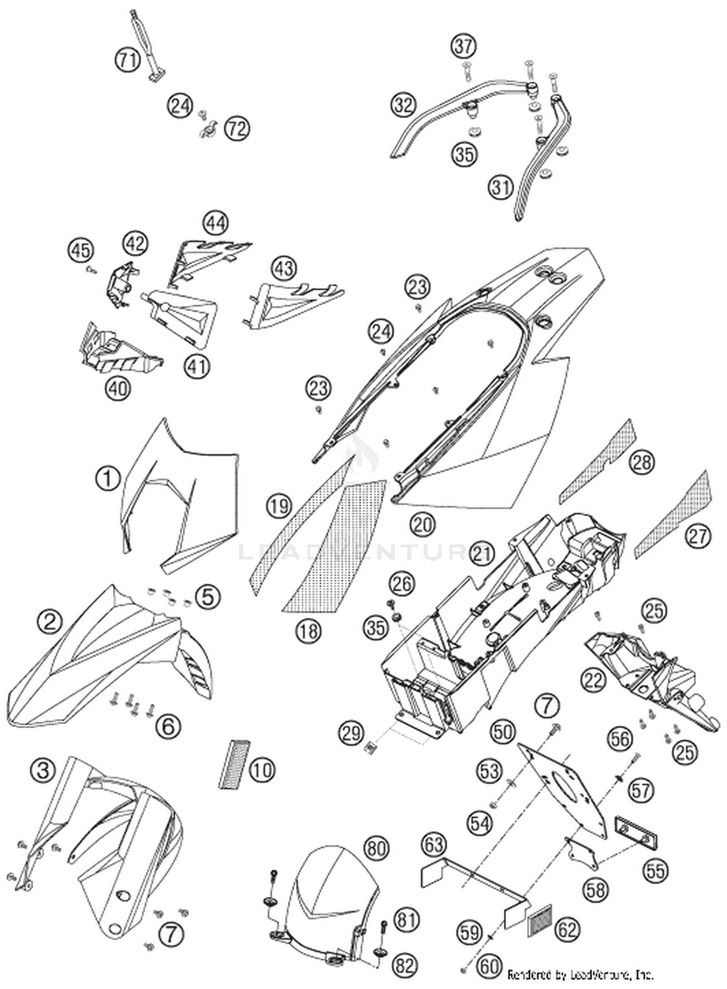 08 MASK, FENDERS