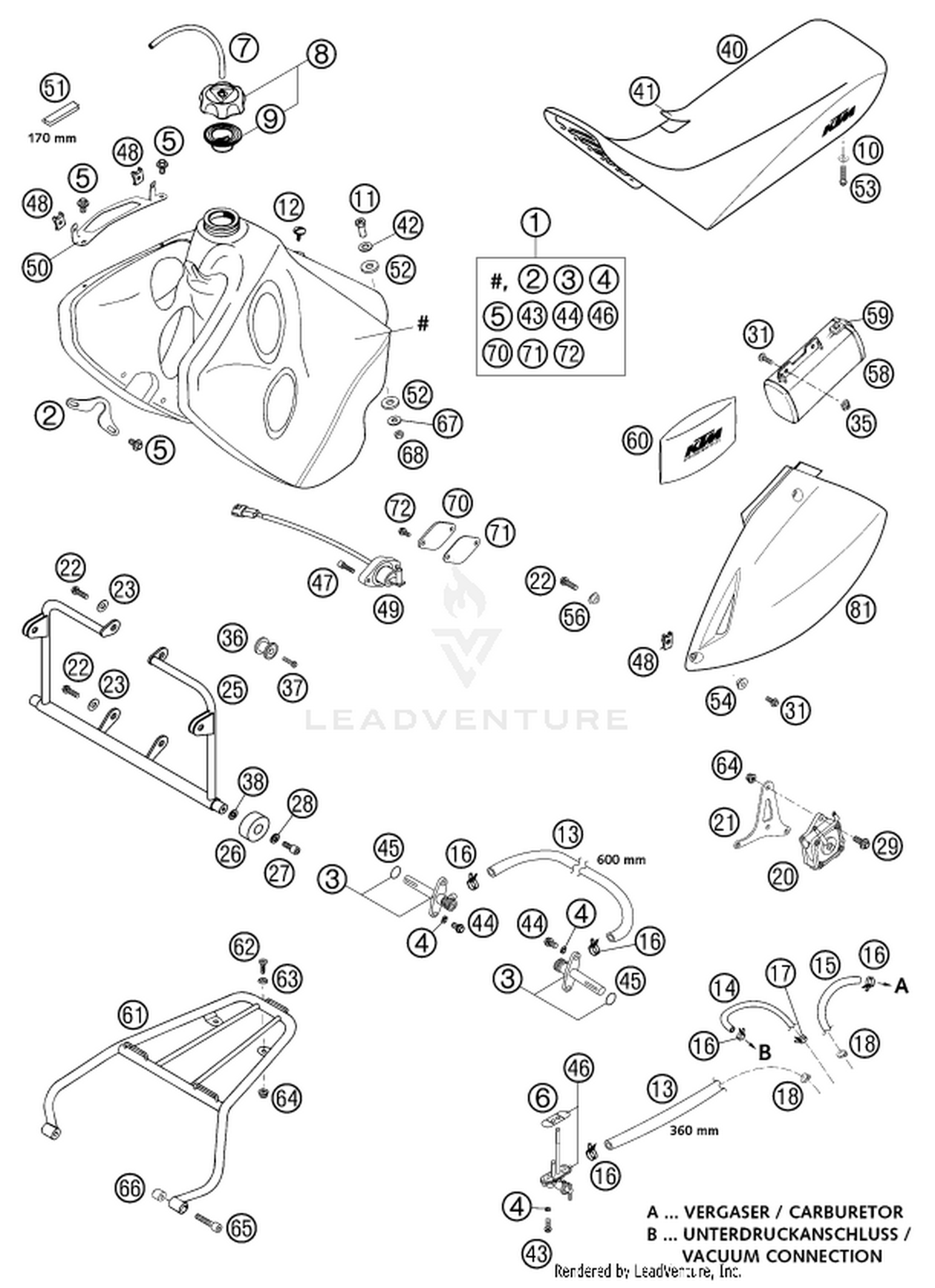 07 TANK, SEAT