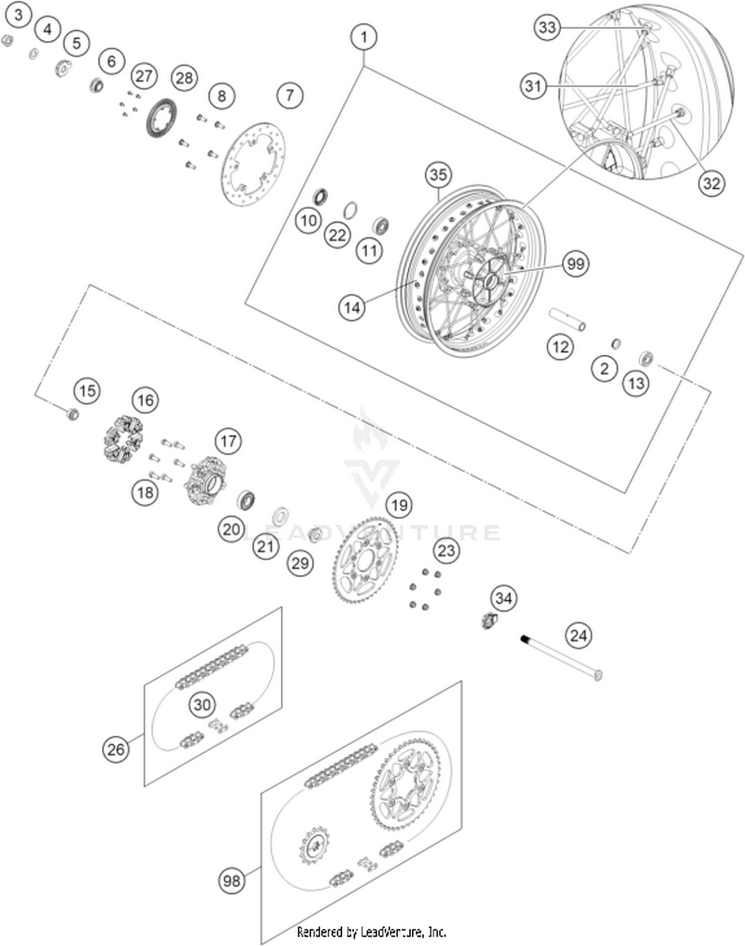 10 REAR WHEEL