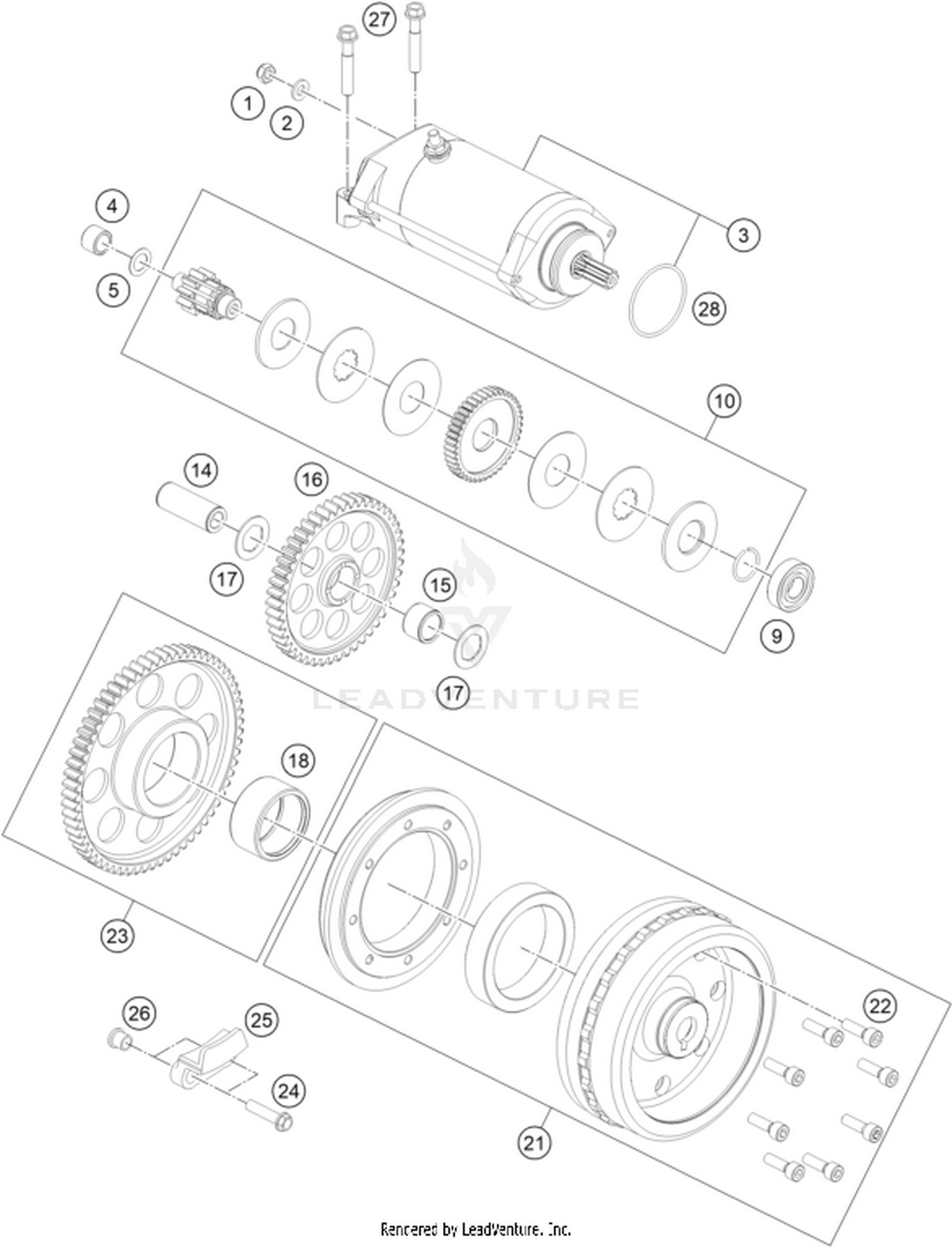 40 ELECTRIC STARTER