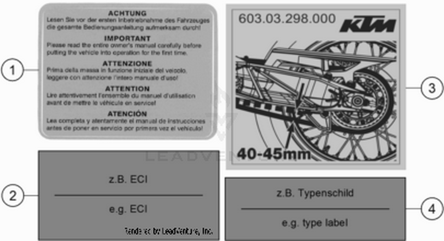 80 TECHNIC INFORMATION STICKER