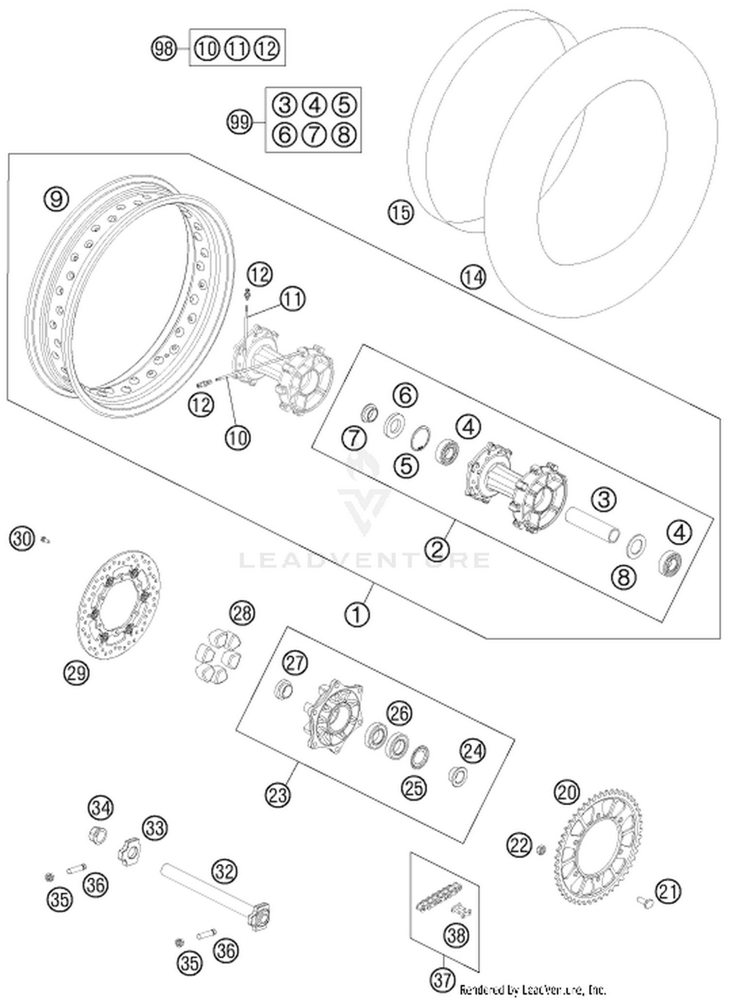 10 REAR WHEEL