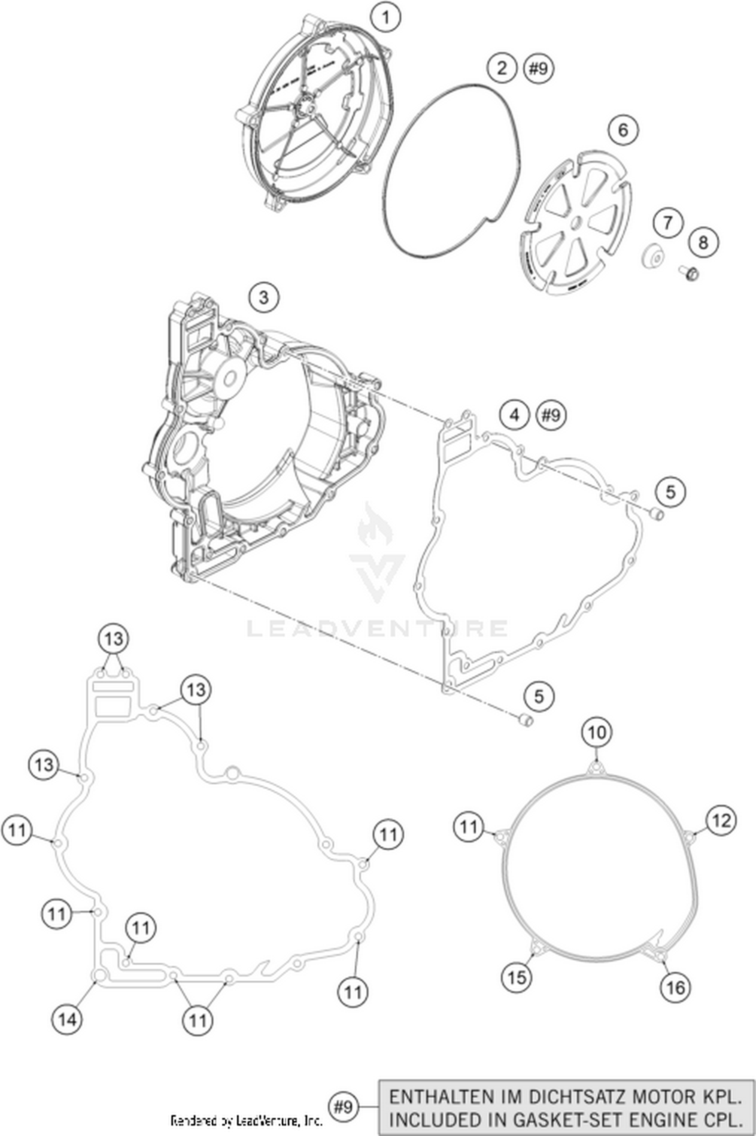 30 CLUTCH COVER