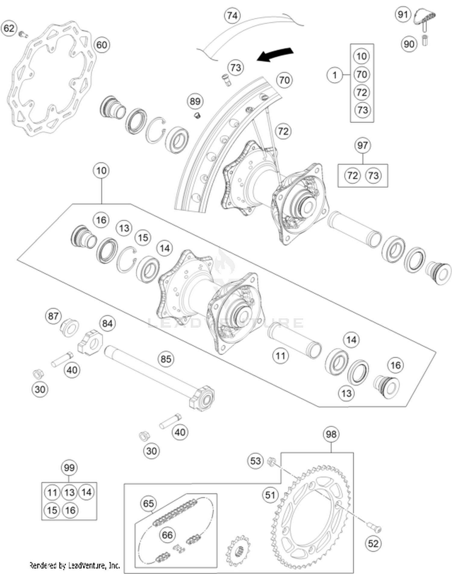 10 REAR WHEEL
