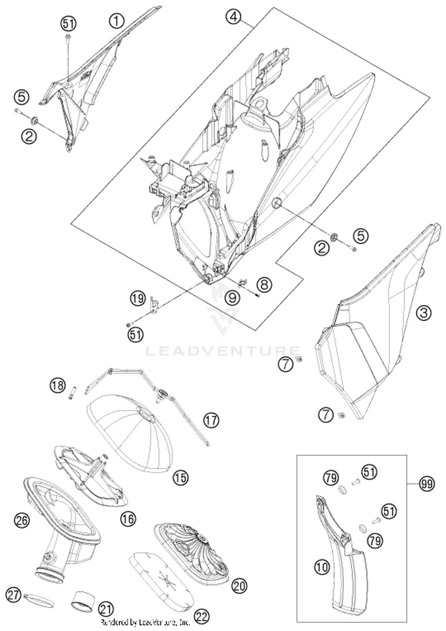 Assembly diagram
