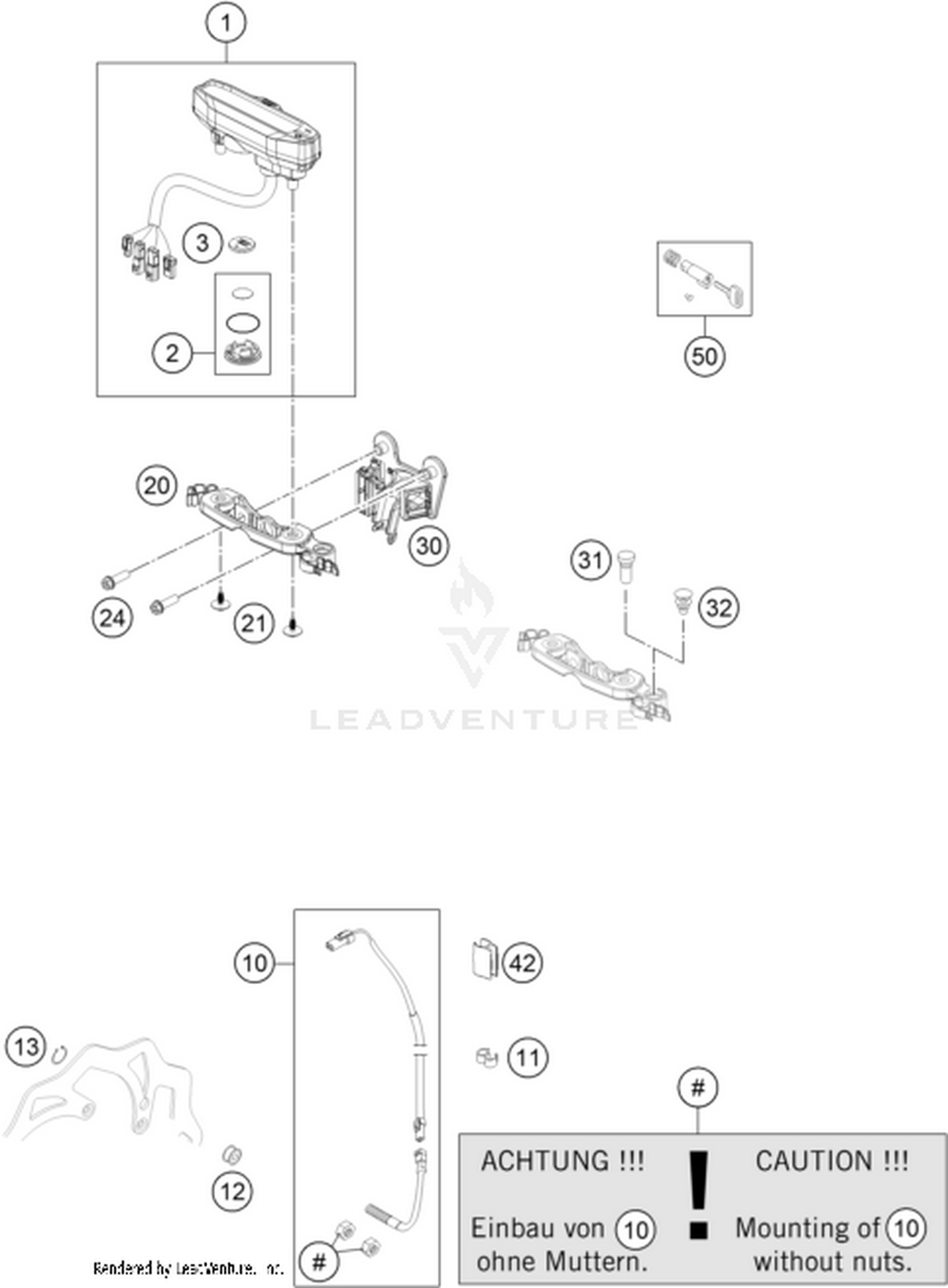 14 INSTRUMENTS / LOCK SYSTEM