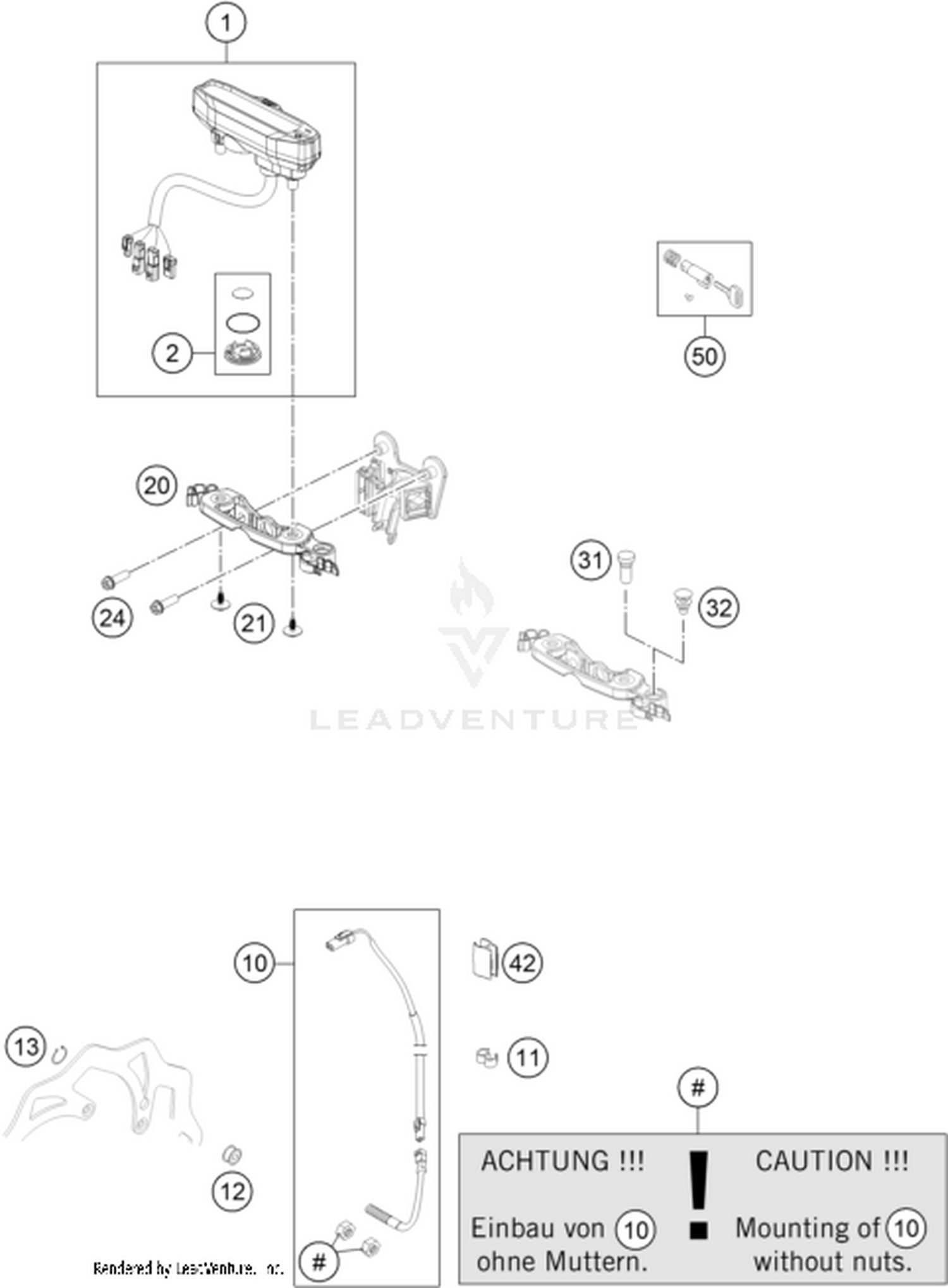 14 INSTRUMENTS / LOCK SYSTEM