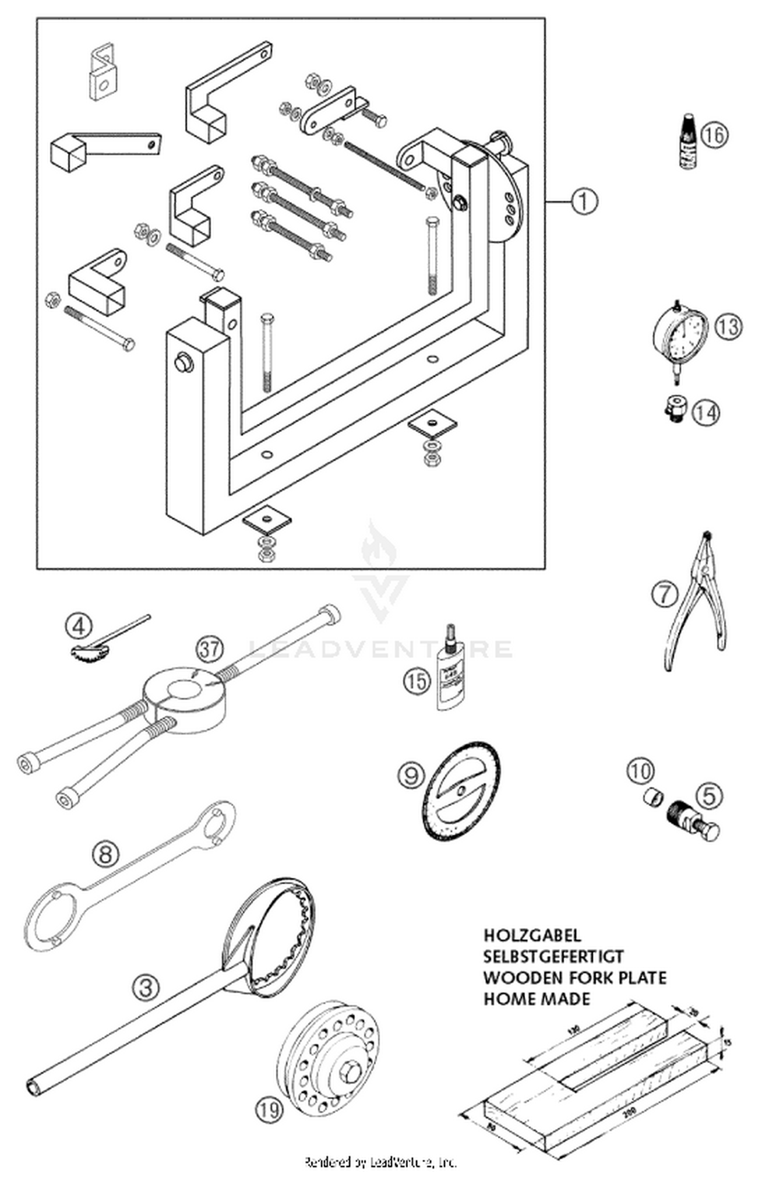 29 Special tools (engine)