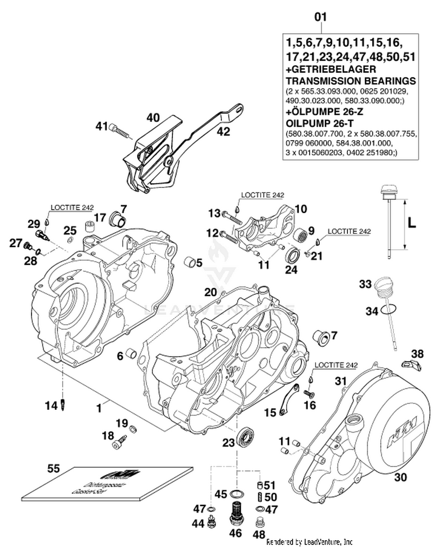 30 ENGINE CASE