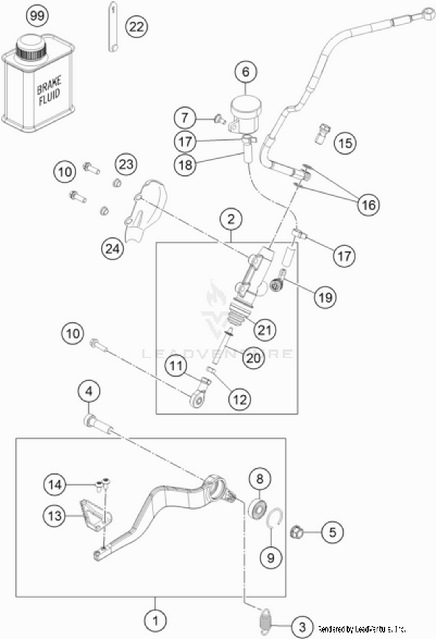 13 REAR BRAKE CONTROL