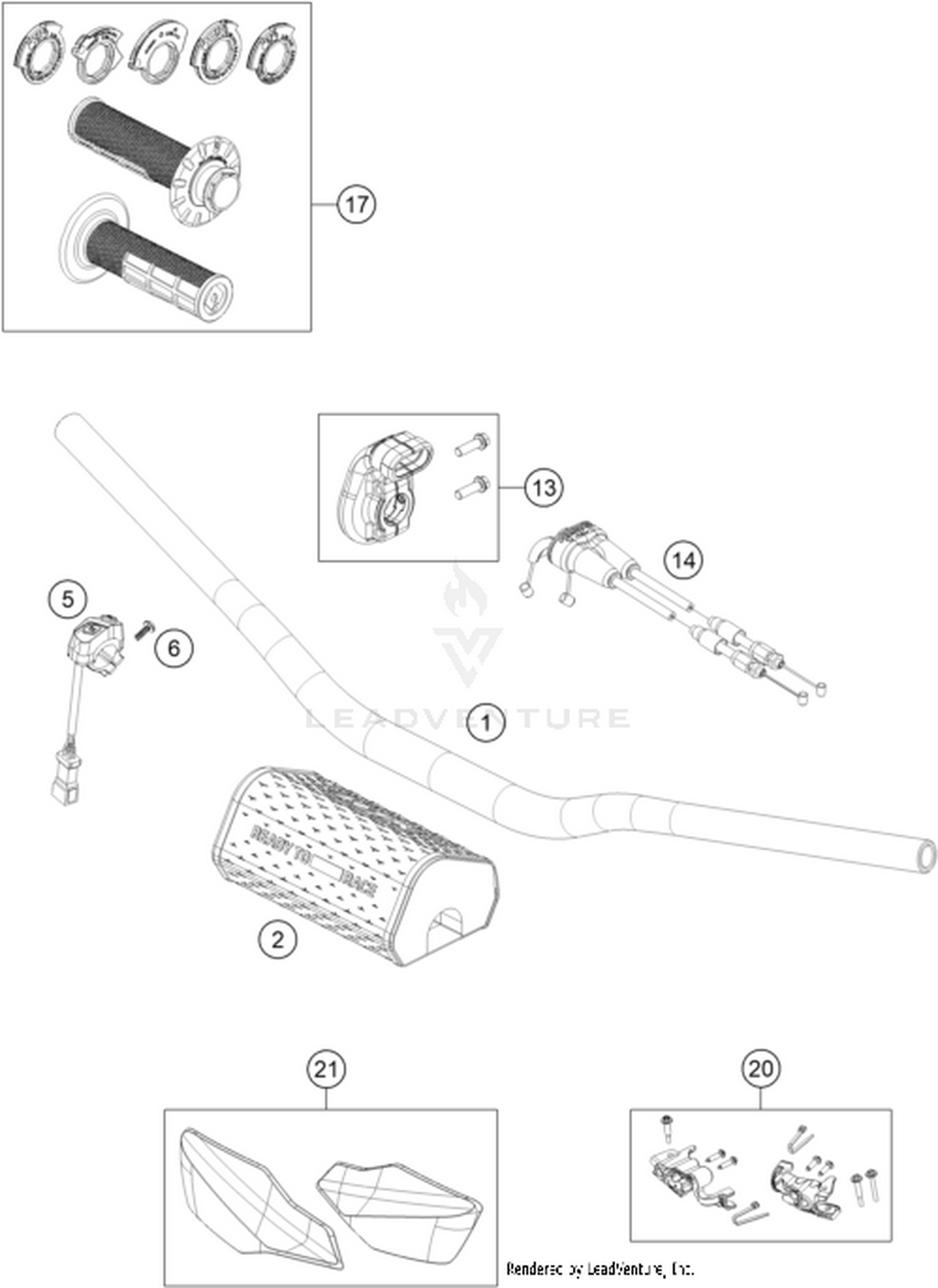 02 HANDLEBAR, CONTROLS