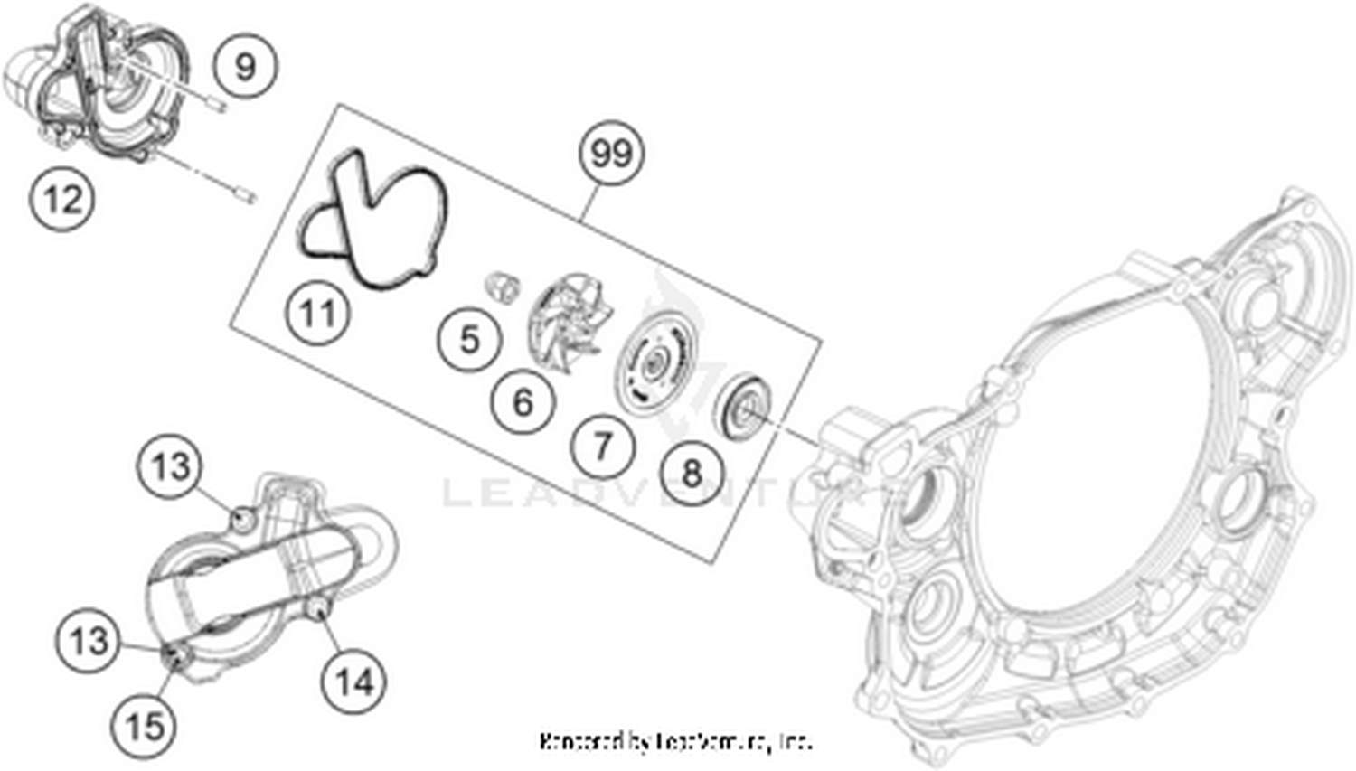 35 WATER PUMP