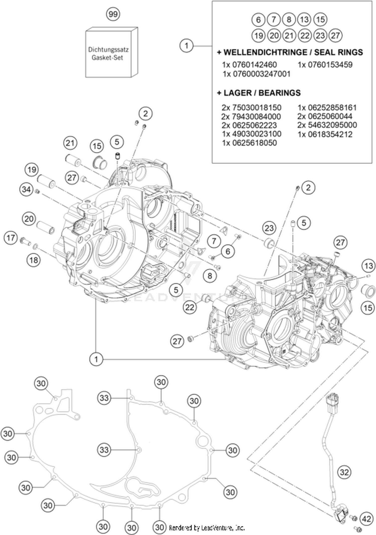 30 ENGINE CASE