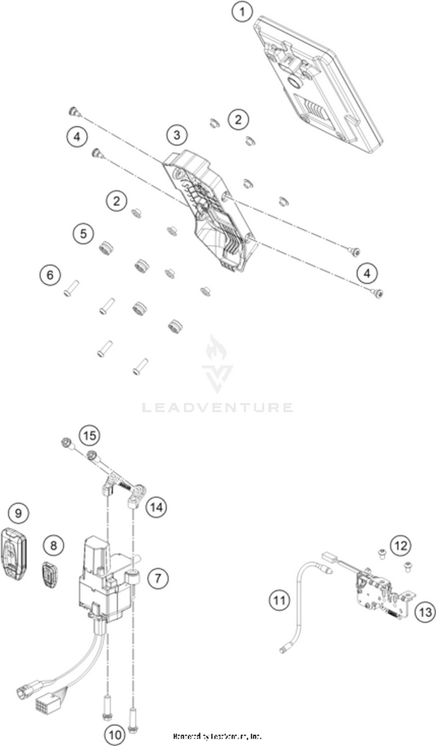 14 INSTRUMENTS / LOCK SYSTEM
