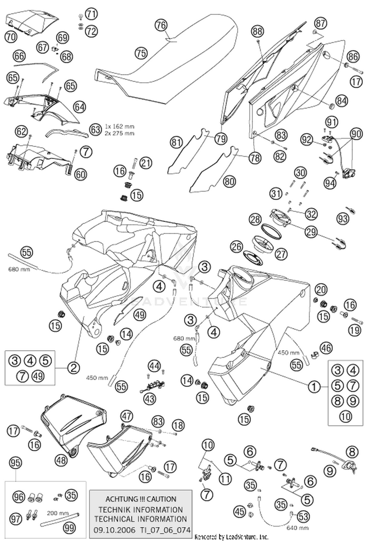 07 TANK, SEAT