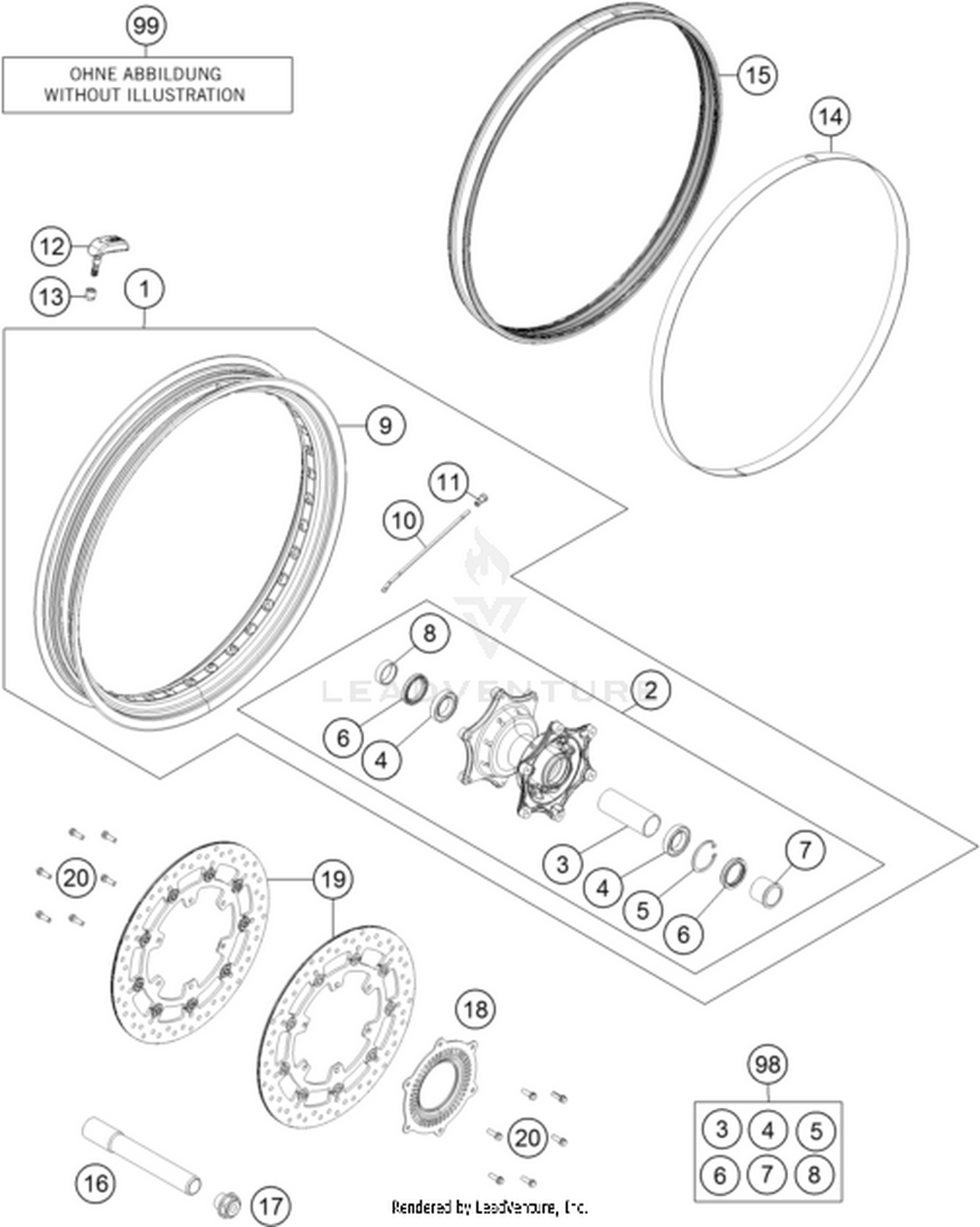 09 FRONT WHEEL